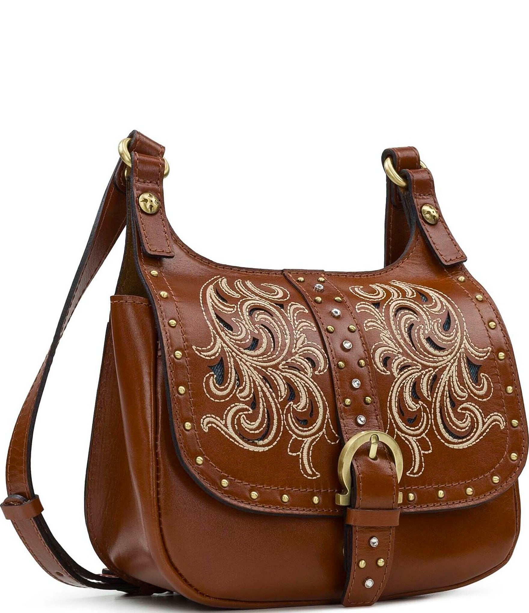 Patricia Nash Linny Saddle Crossbody Bag