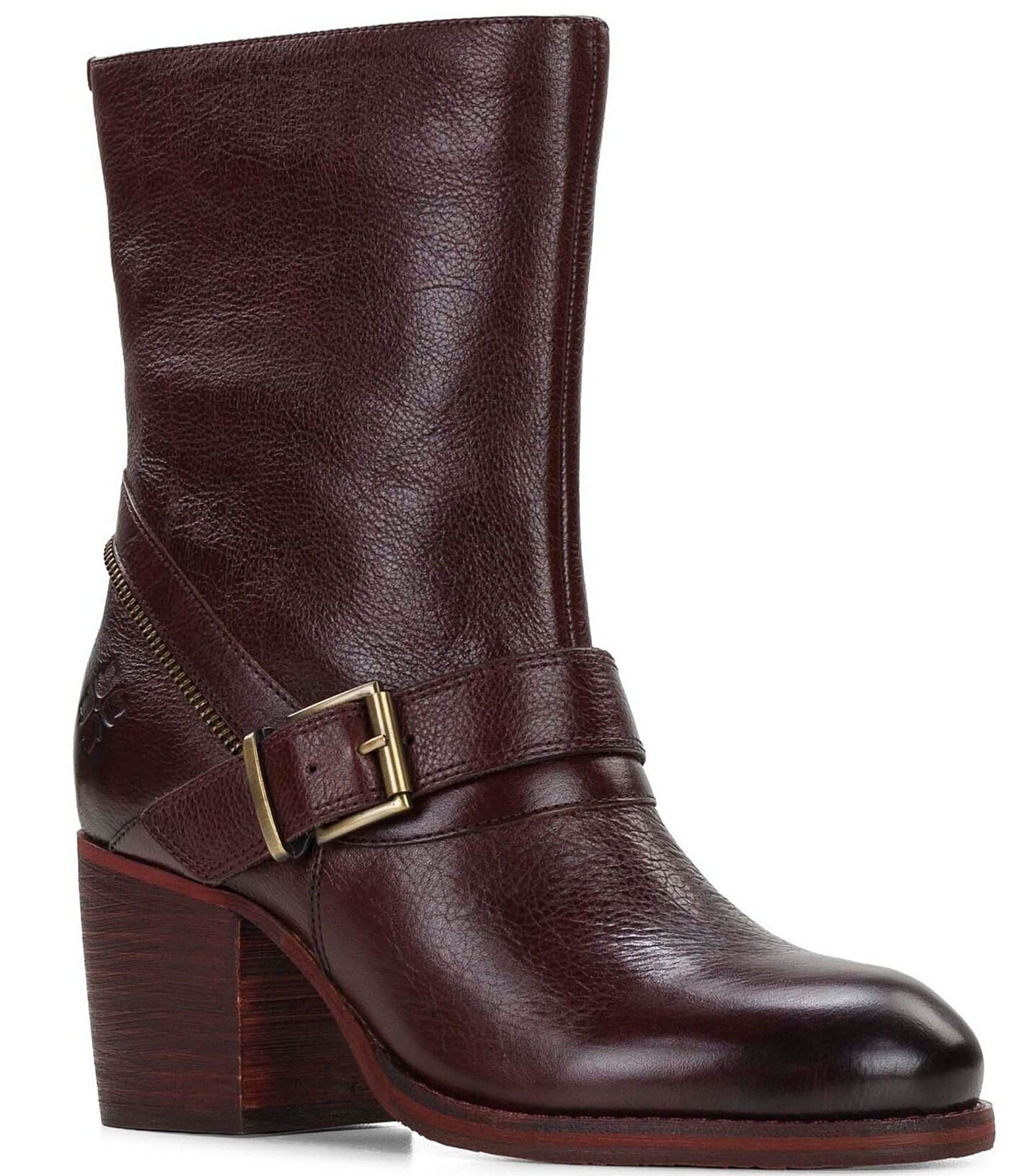 Patricia Nash Lombardy Leather Mid Boots