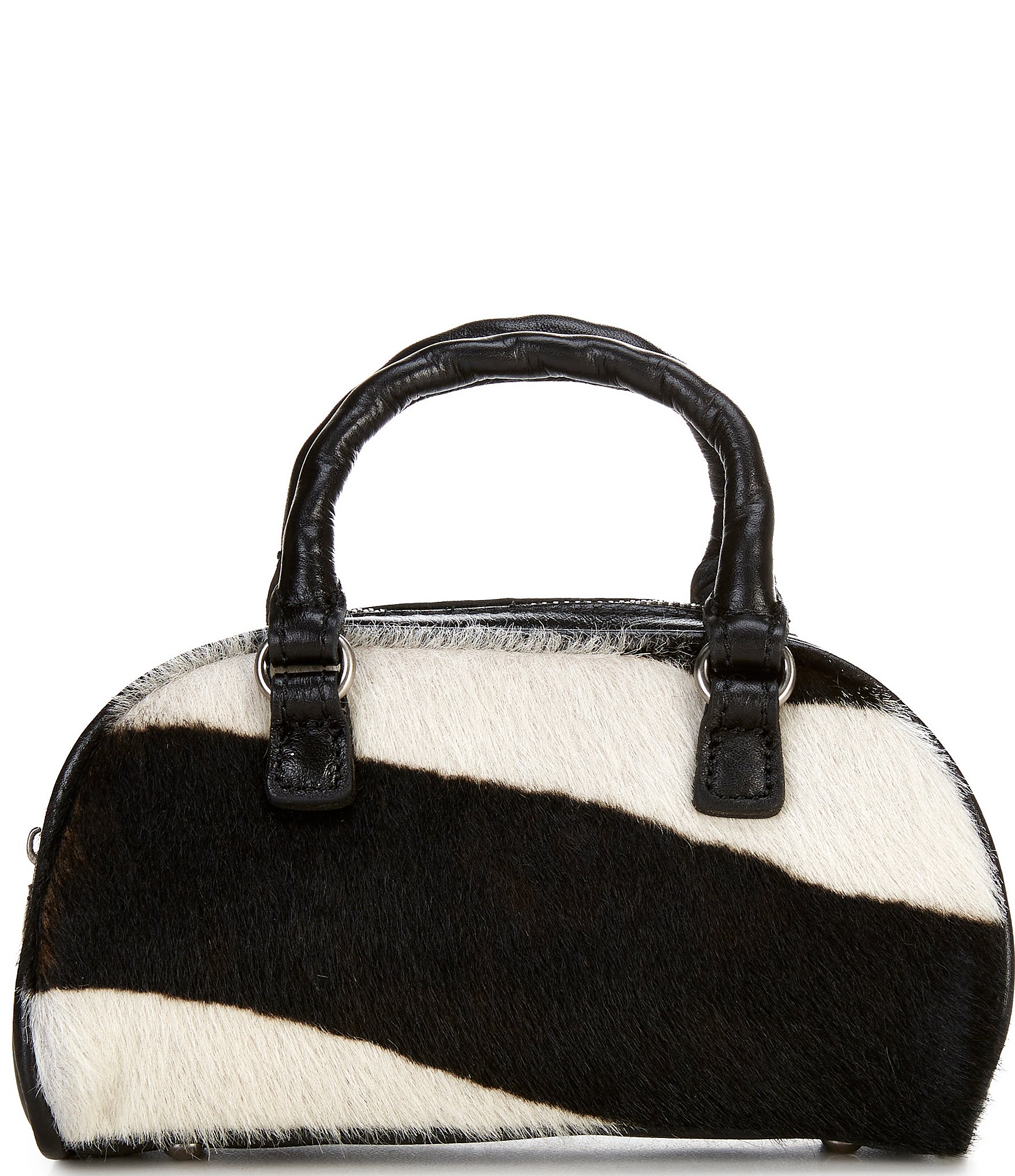 Patricia Nash Mini Potenaz Chain Zebra Print Crossbody Bag