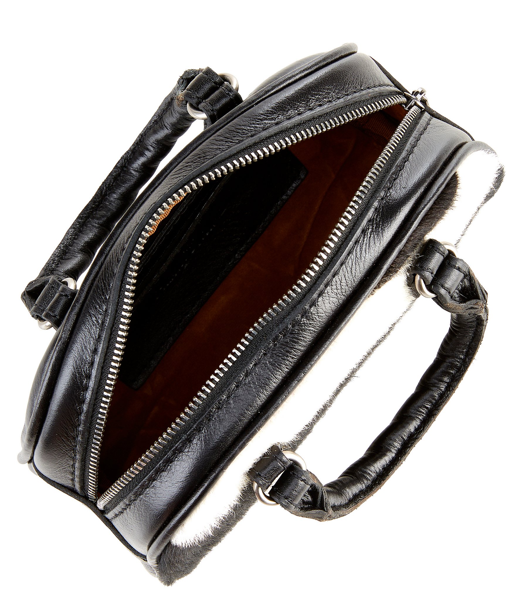 Patricia Nash Mini Potenaz Chain Zebra Print Crossbody Bag