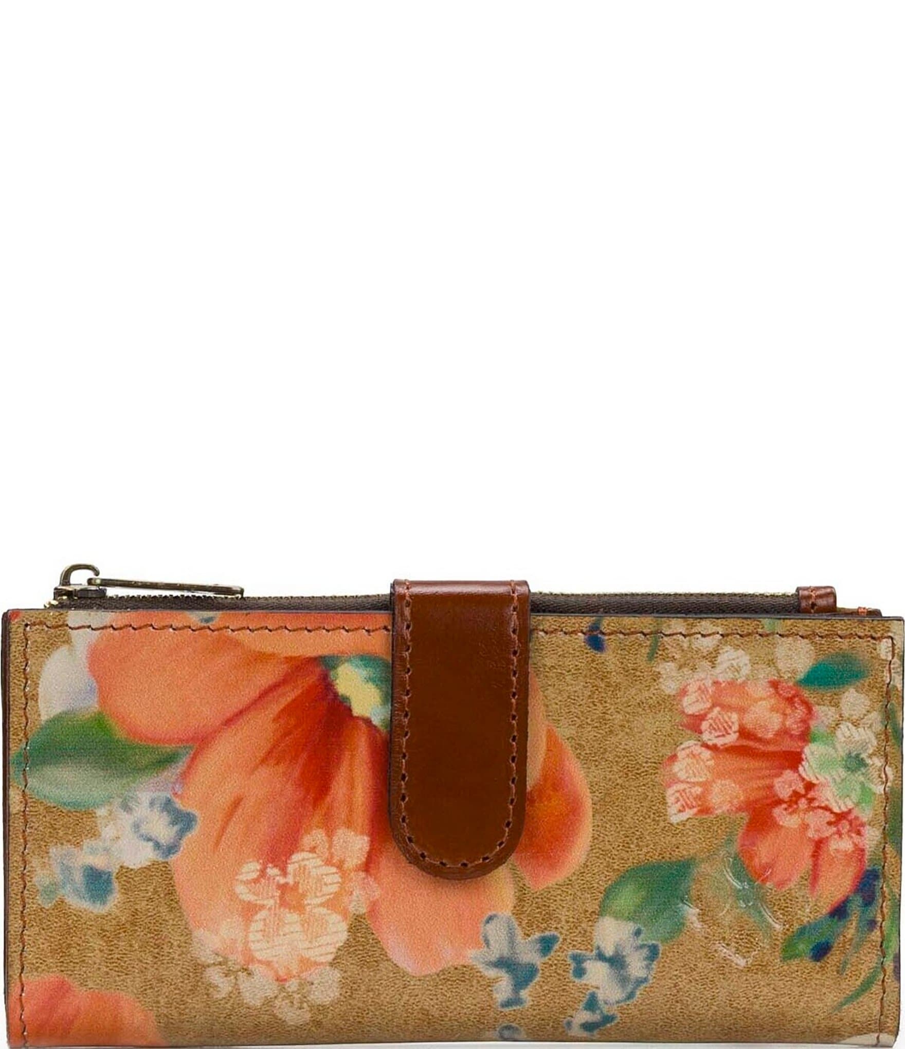 Patricia Nash Nazari Bifold Apricot Blossoms Wallet