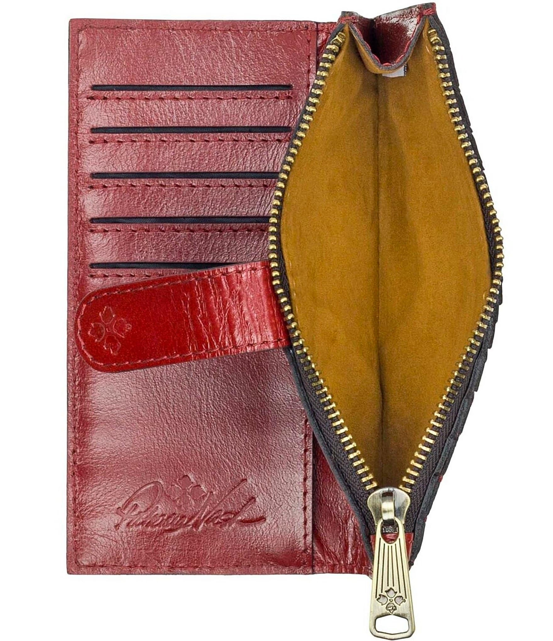 Patricia Nash Nazari Woven Leather Bifold Wallet