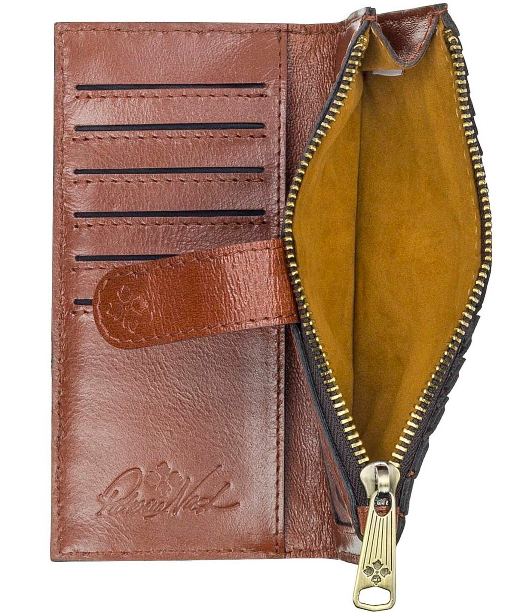 Patricia Nash Nazari Woven Leather Bifold Wallet