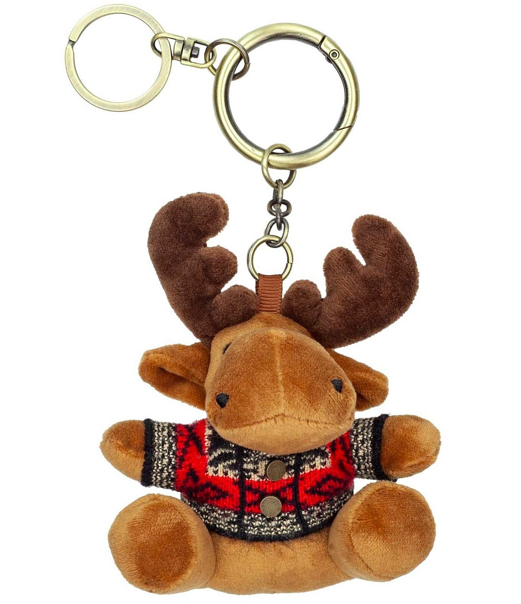Patricia Nash Nordic Teddy Moose Bag Charm