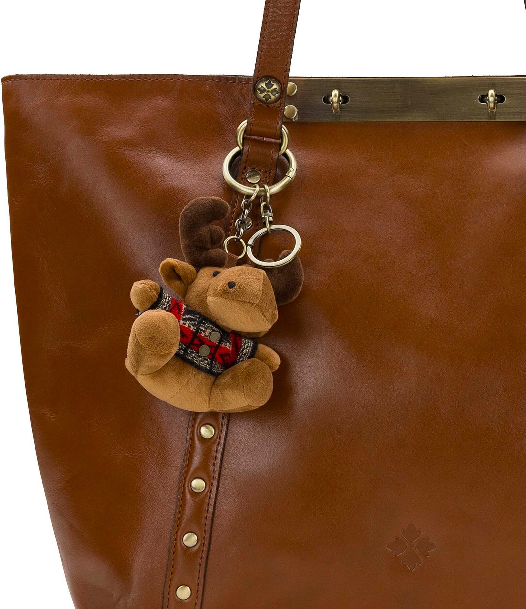 Patricia Nash Nordic Teddy Moose Bag Charm