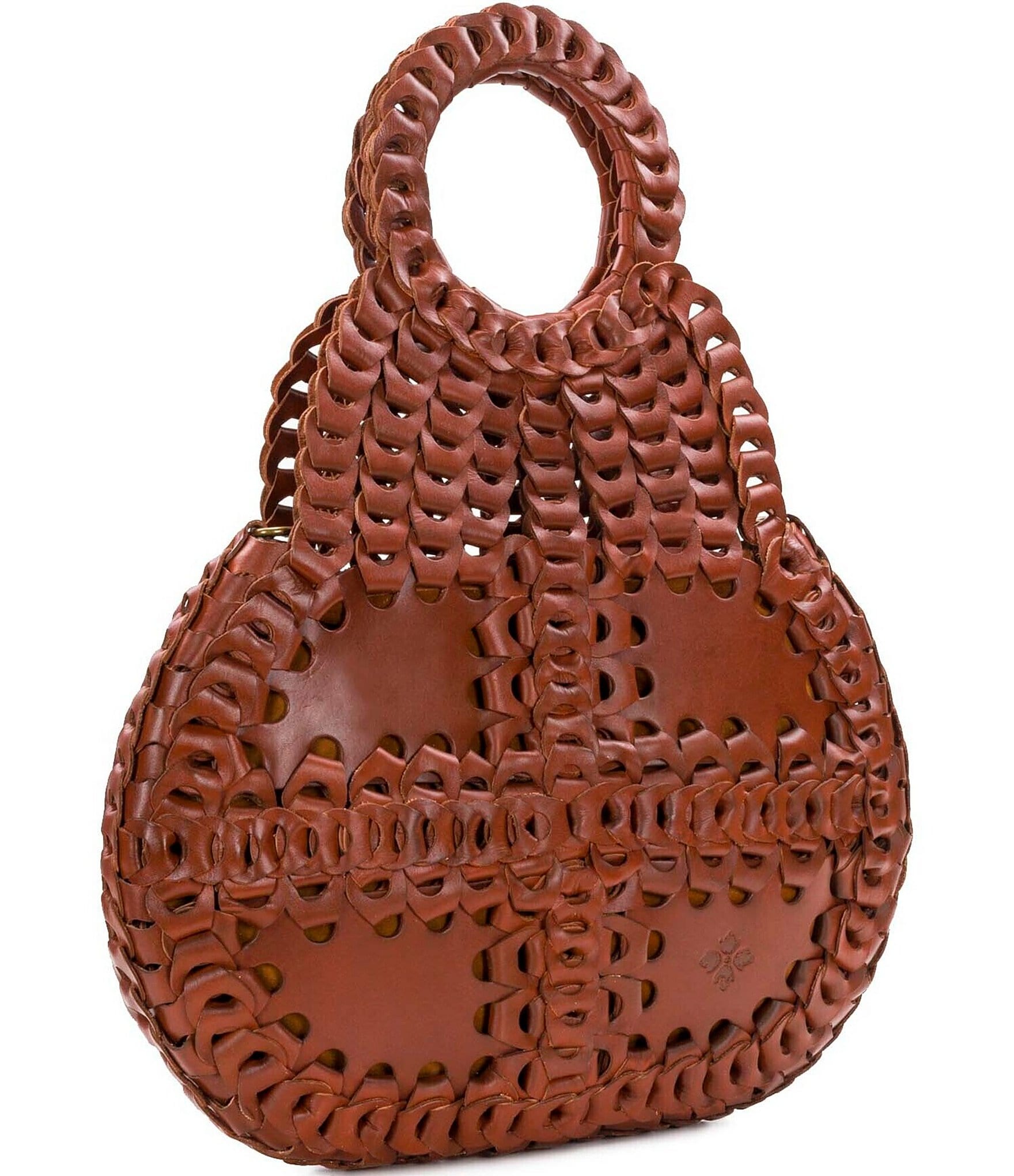 Patricia Nash Pisticci Woven Leather Shoulder Bag