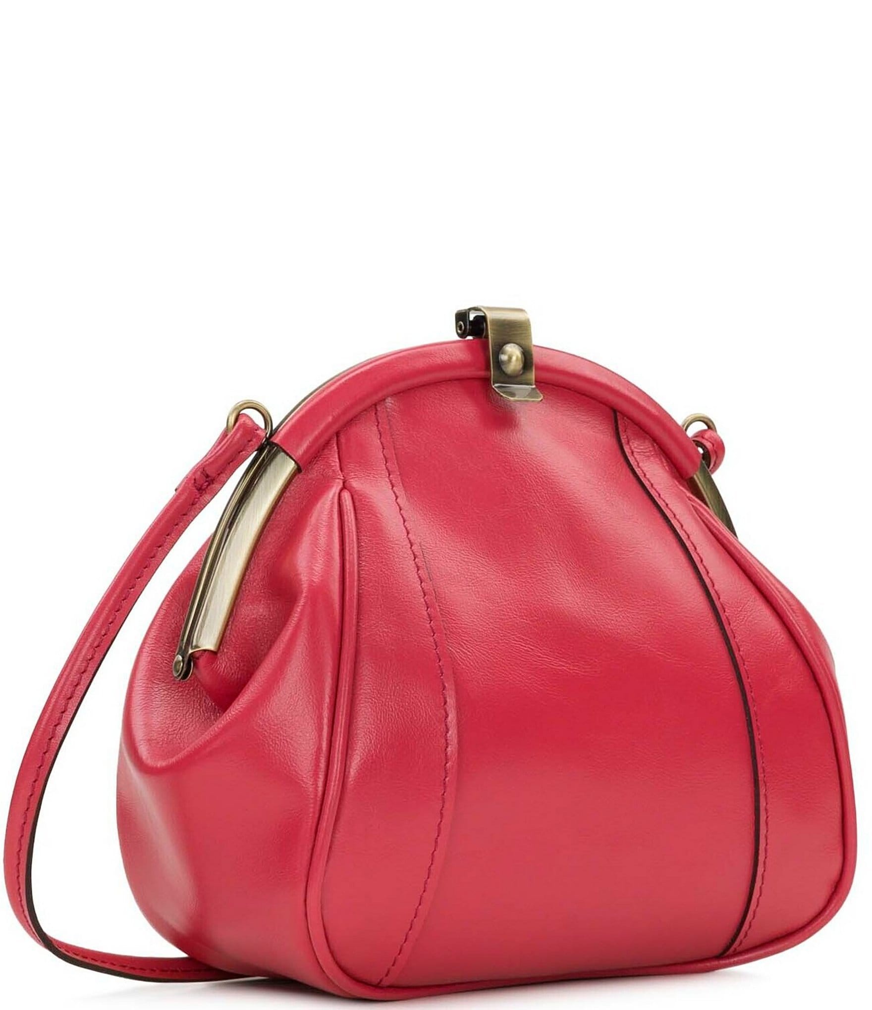 Patricia Nash Portafina Gold Hardware Frame Crossbody Bag