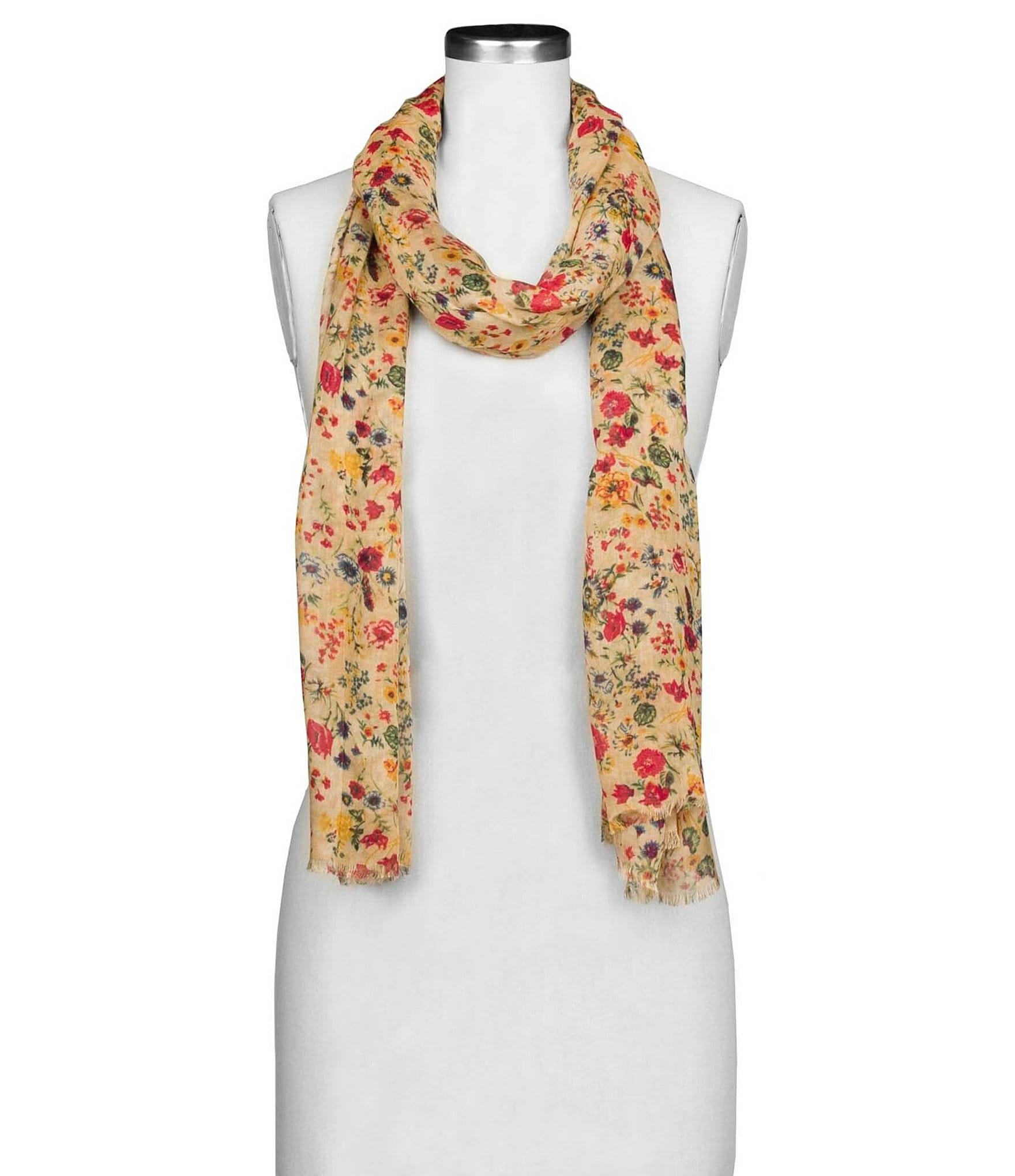 Patricia Nash Prairie Rose Wrap Scarf