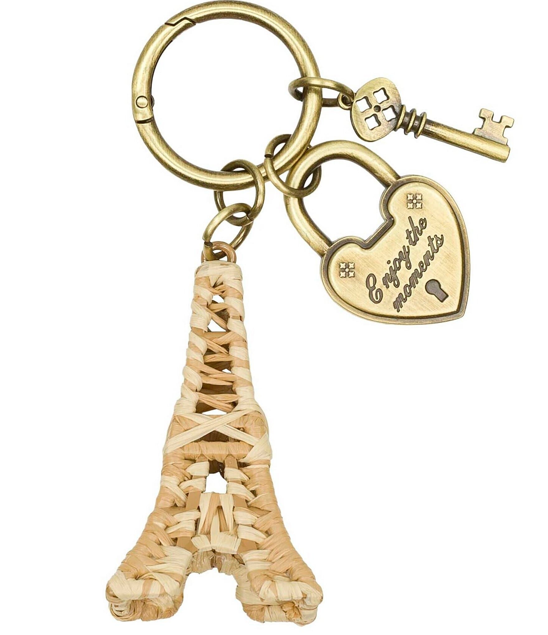 Patricia Nash Raffia Eiffel Tower Bag Charm