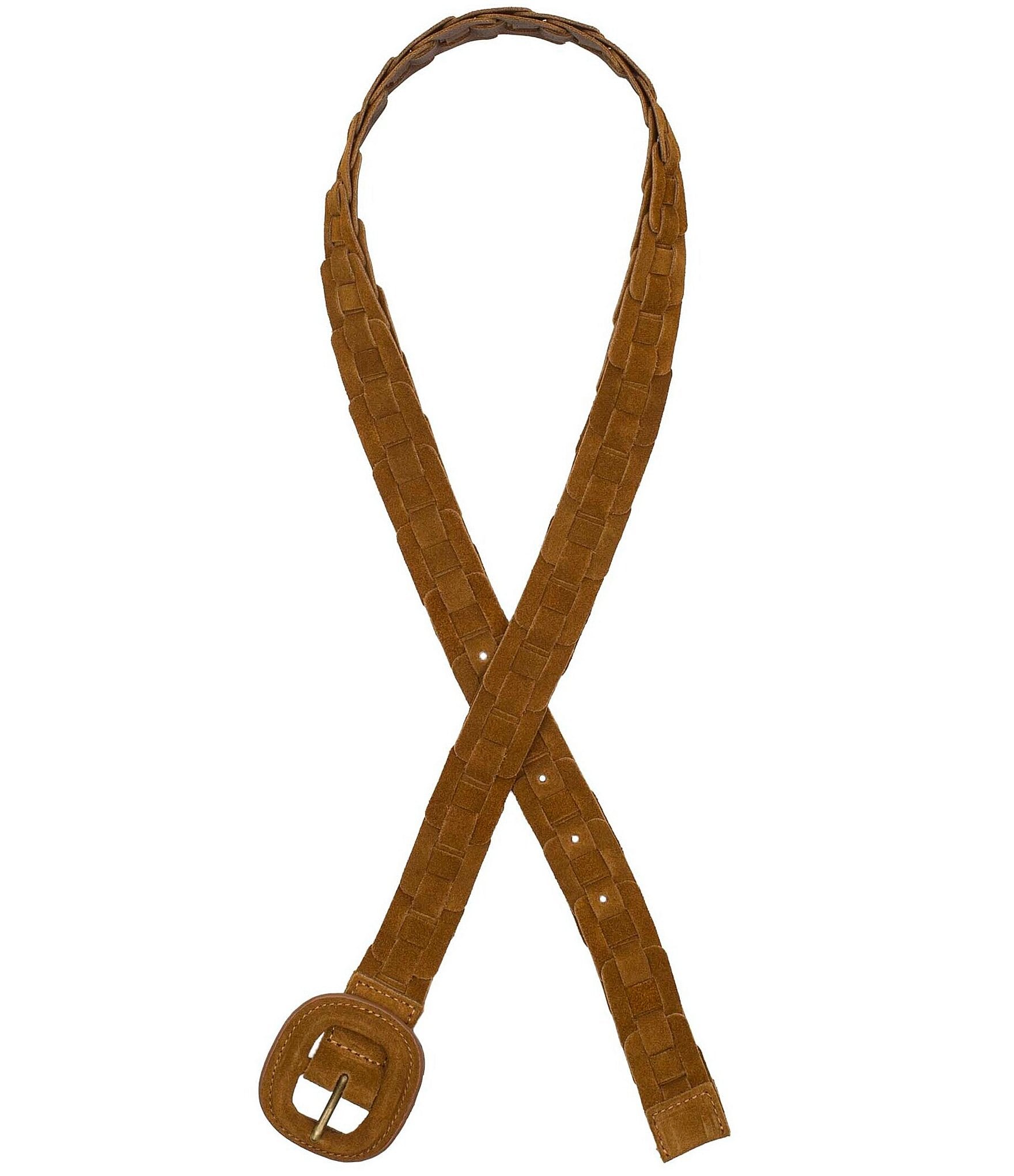 Patricia Nash Rikke Woven Suede Belt