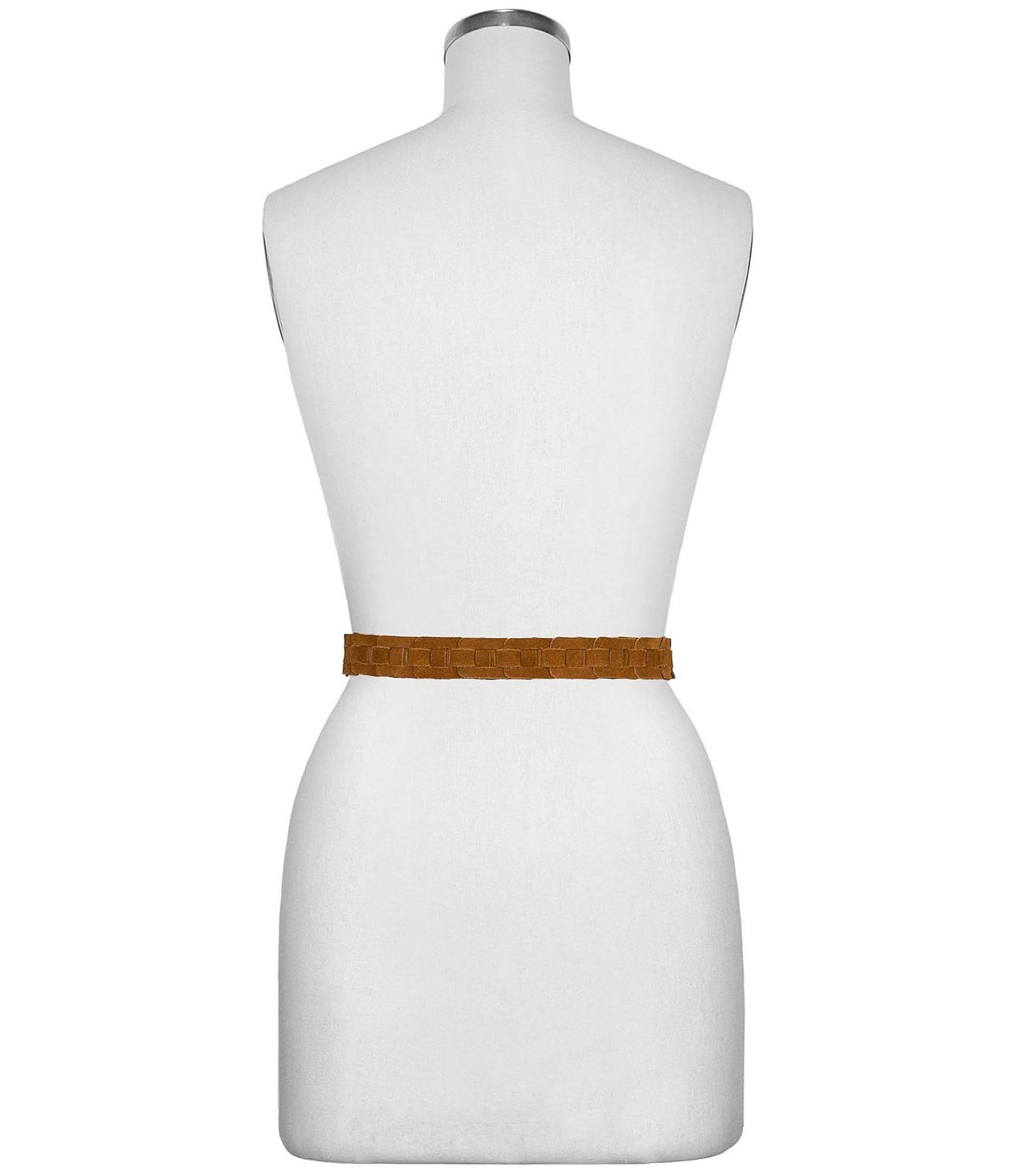 Patricia Nash Rikke Woven Suede Belt