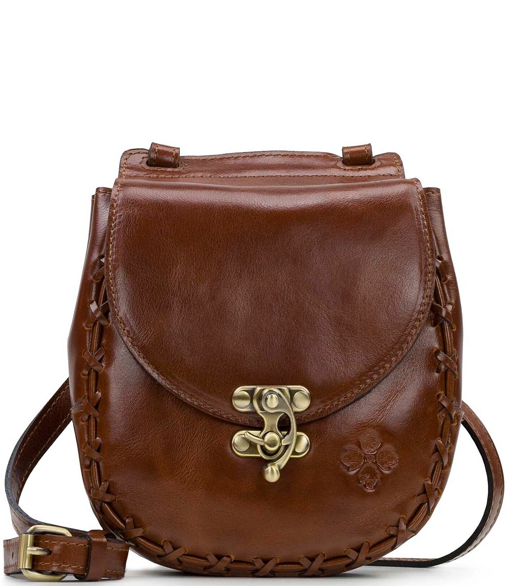 Buy FLH Bohemian Embroidered Faux Leather Crossbody, Saddle Bag w/ Fringe  Aztec Tassel at Amazon.in
