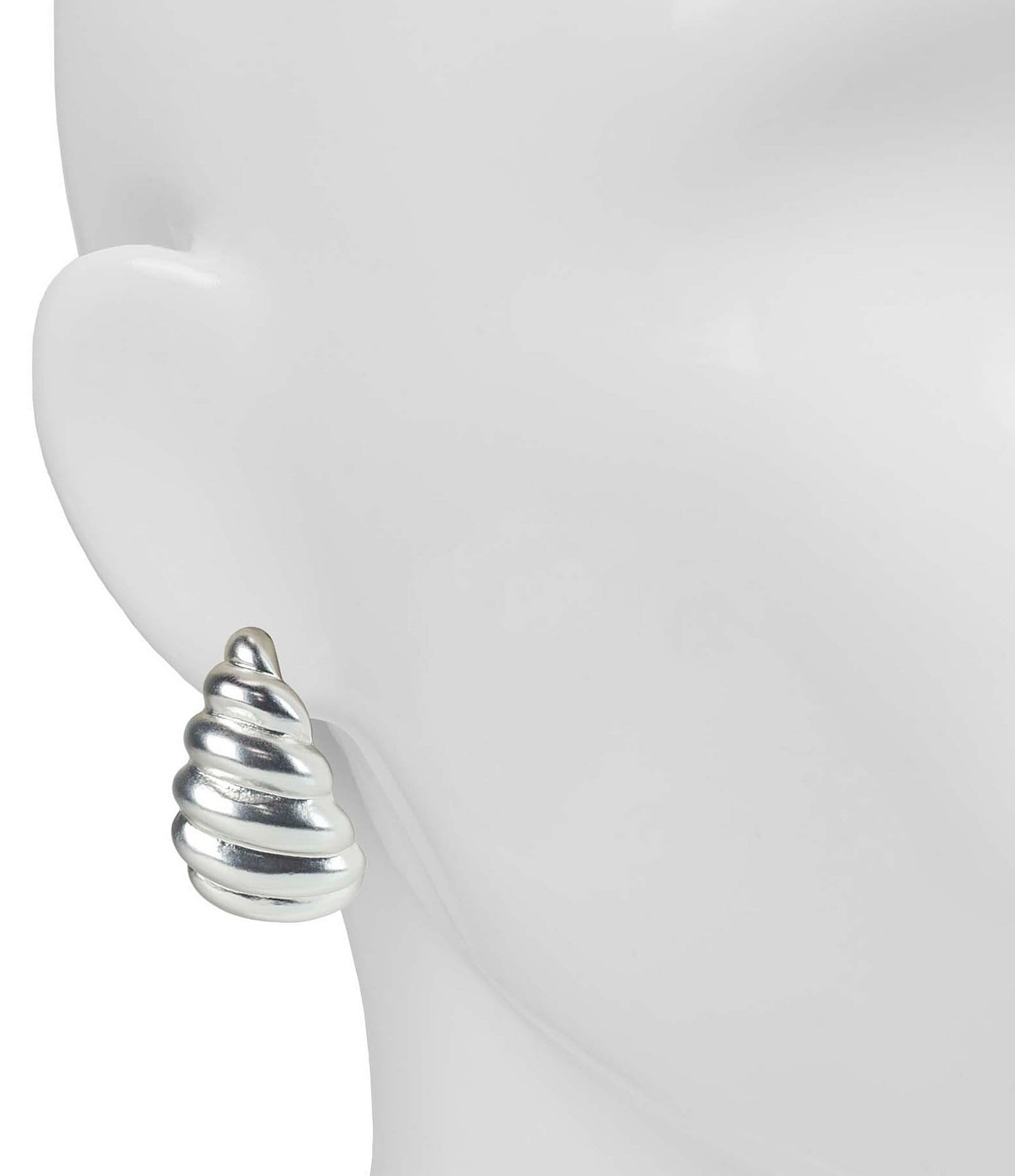 Patricia Nash Scalloped Hoop Earrings