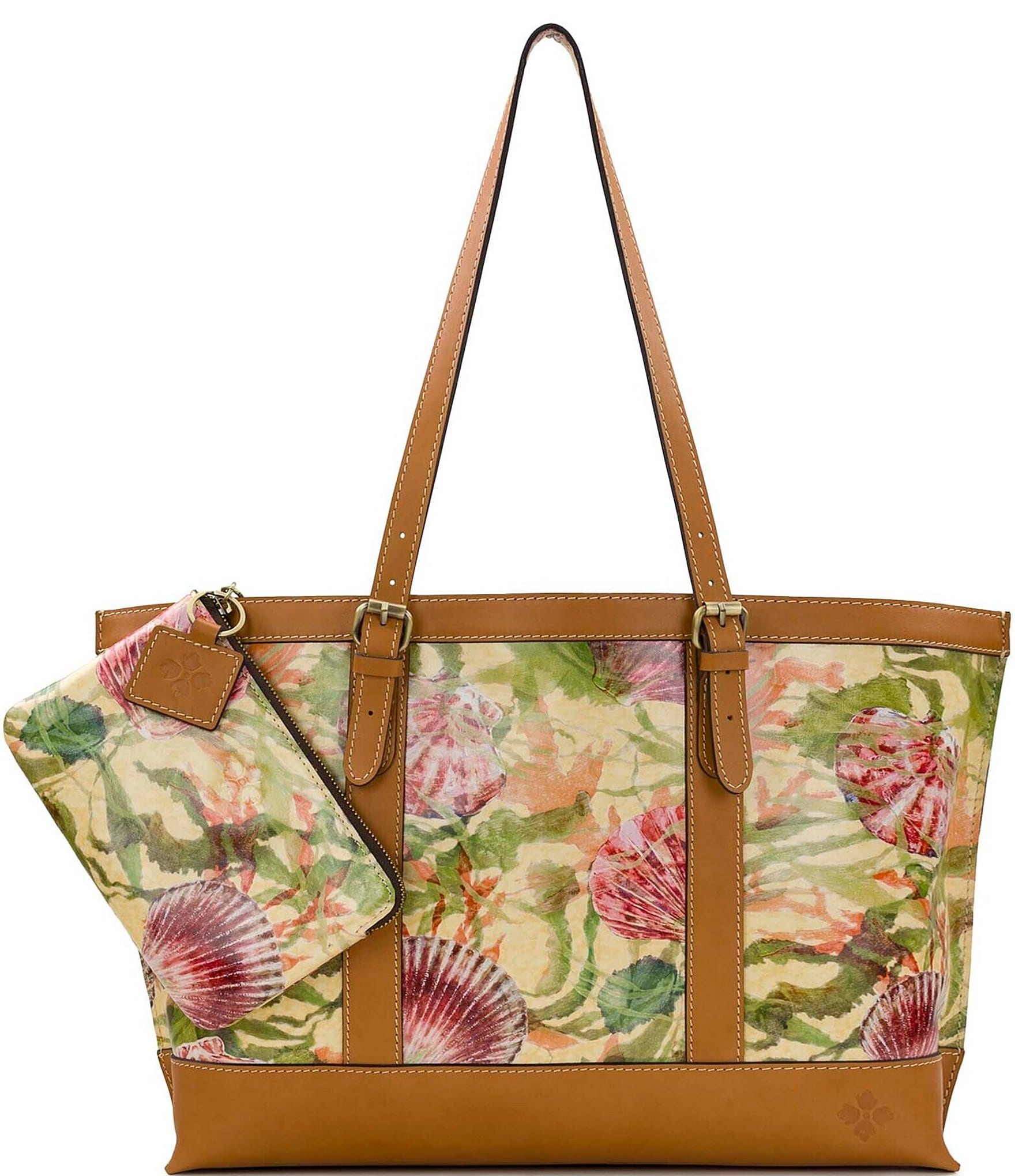 Patricia Nash Seashell by The Sea Nice Capri C Tote Bag