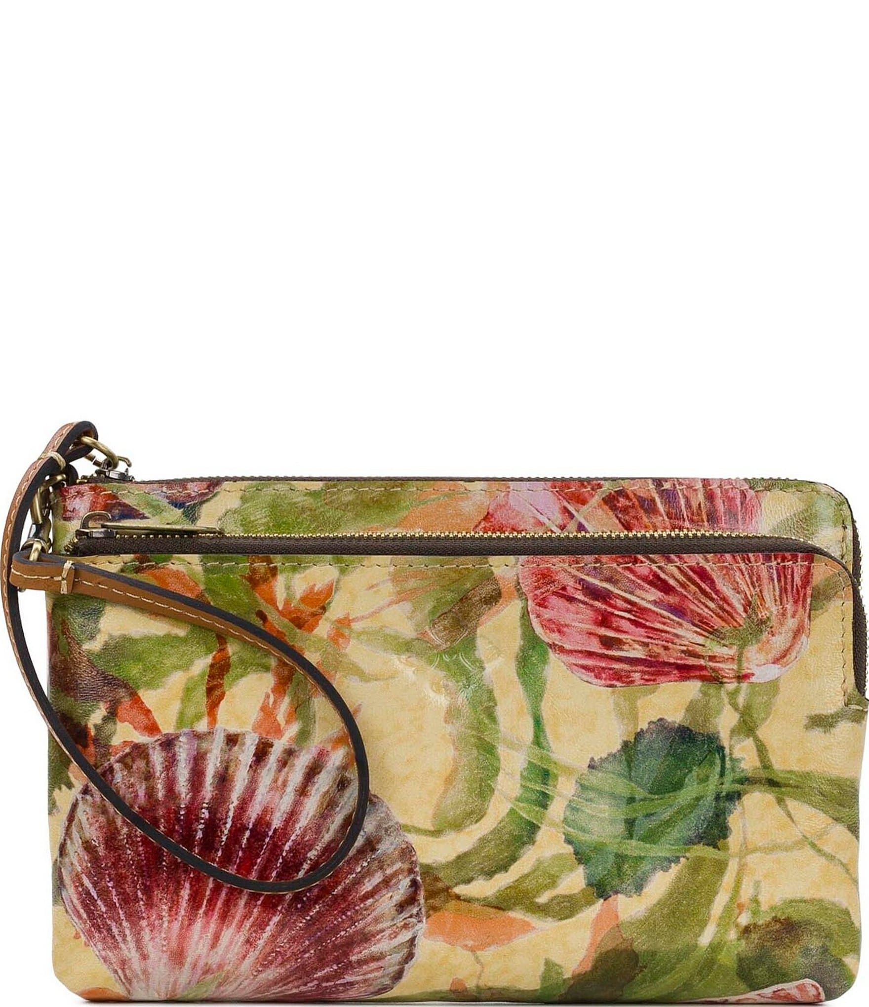 Patricia Nash Seashells Varone Wristlet