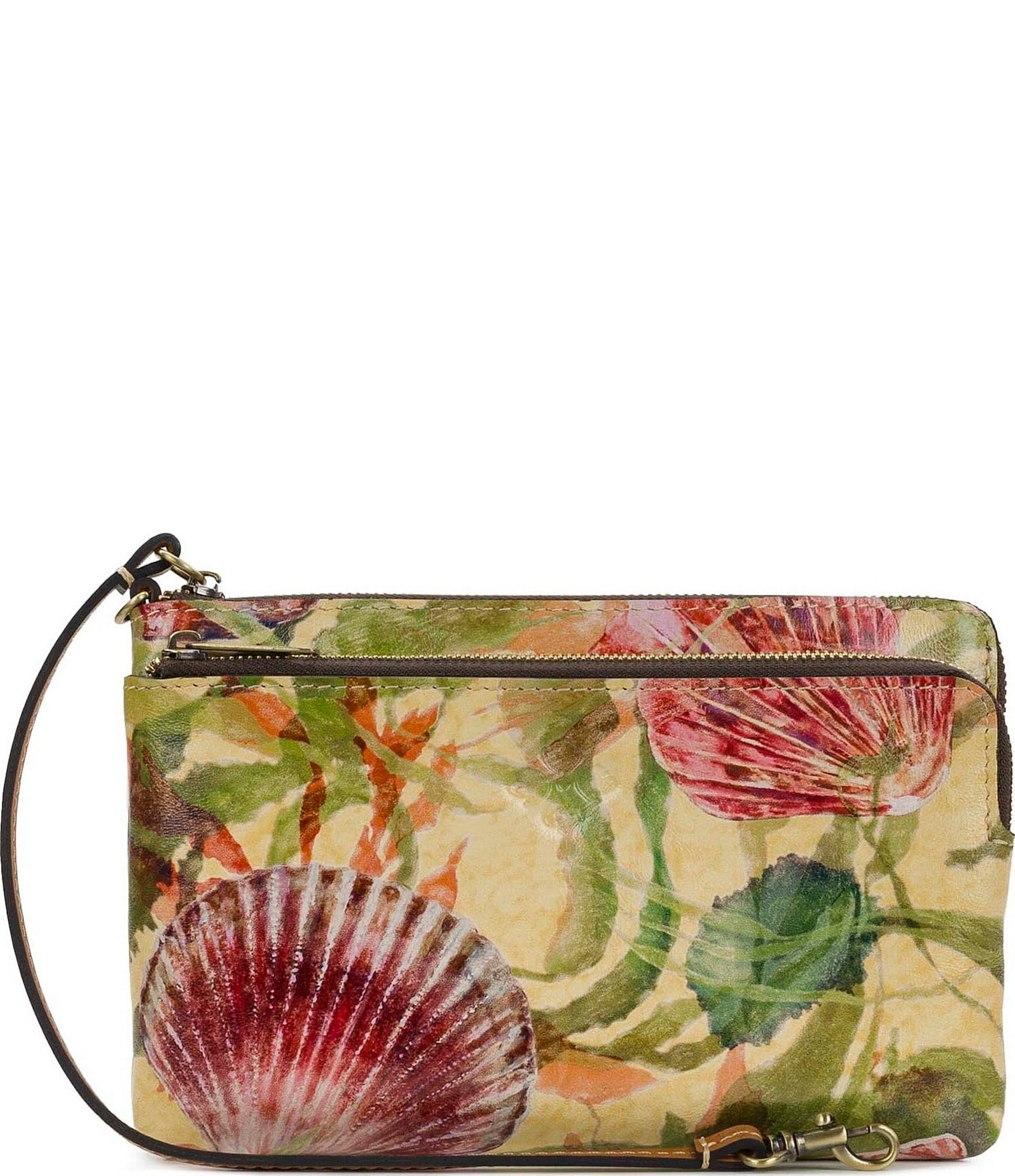 Patricia Nash Seashells Varone Wristlet