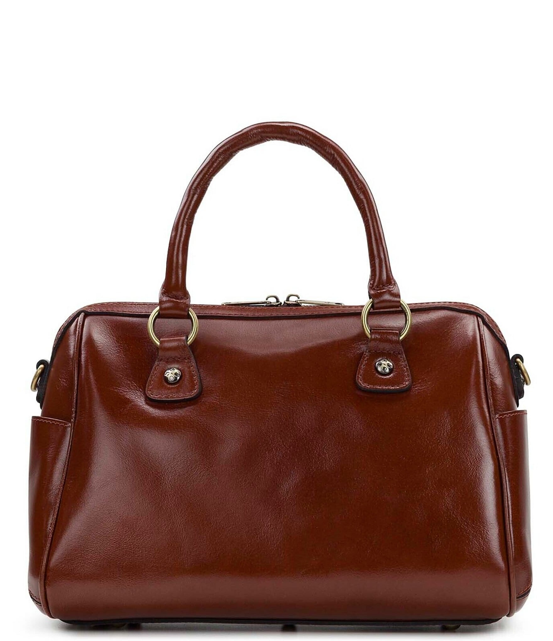 Patricia Nash Skye Leather Satchel Bag