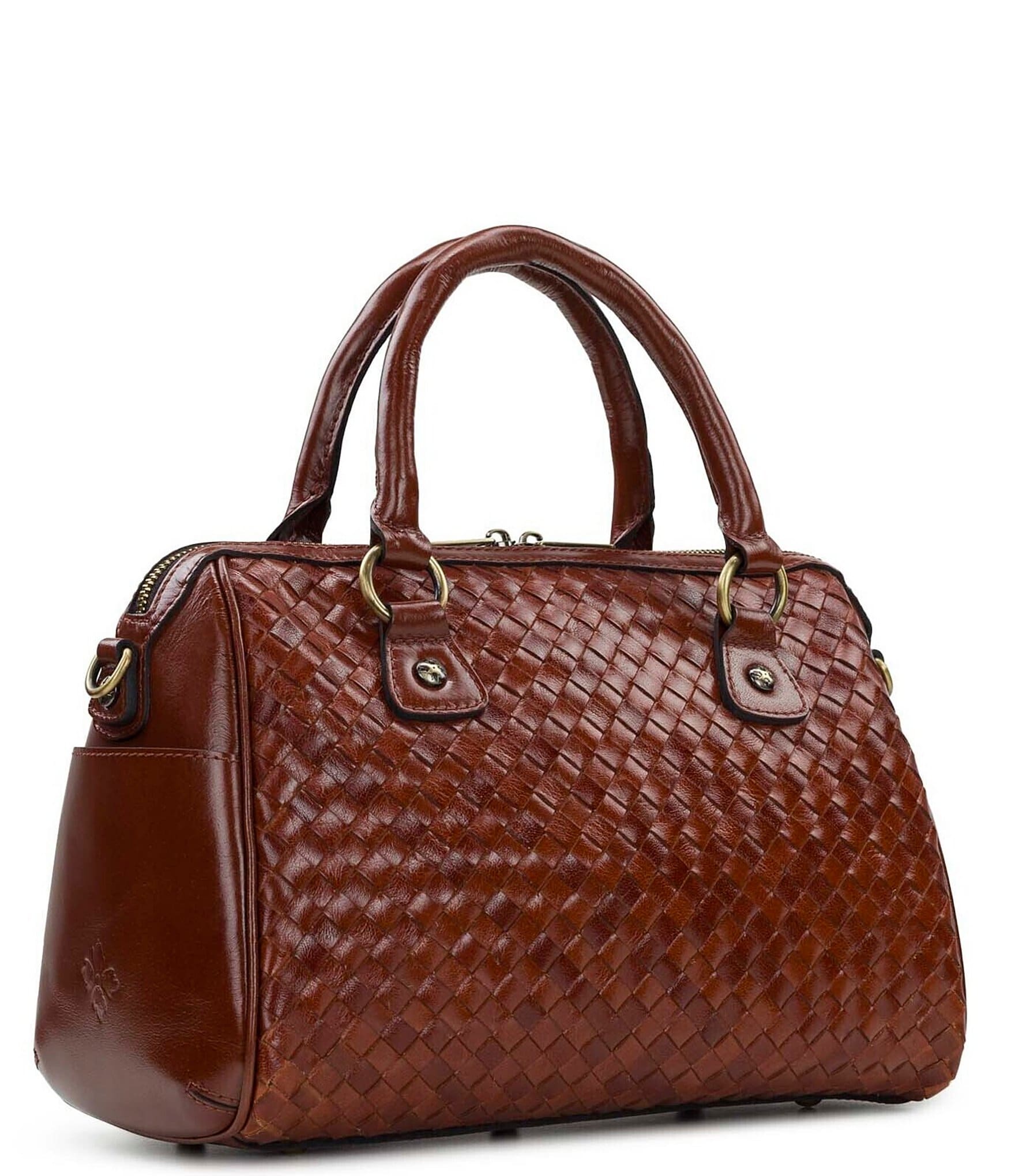 Patricia Nash Skye Leather Satchel Bag