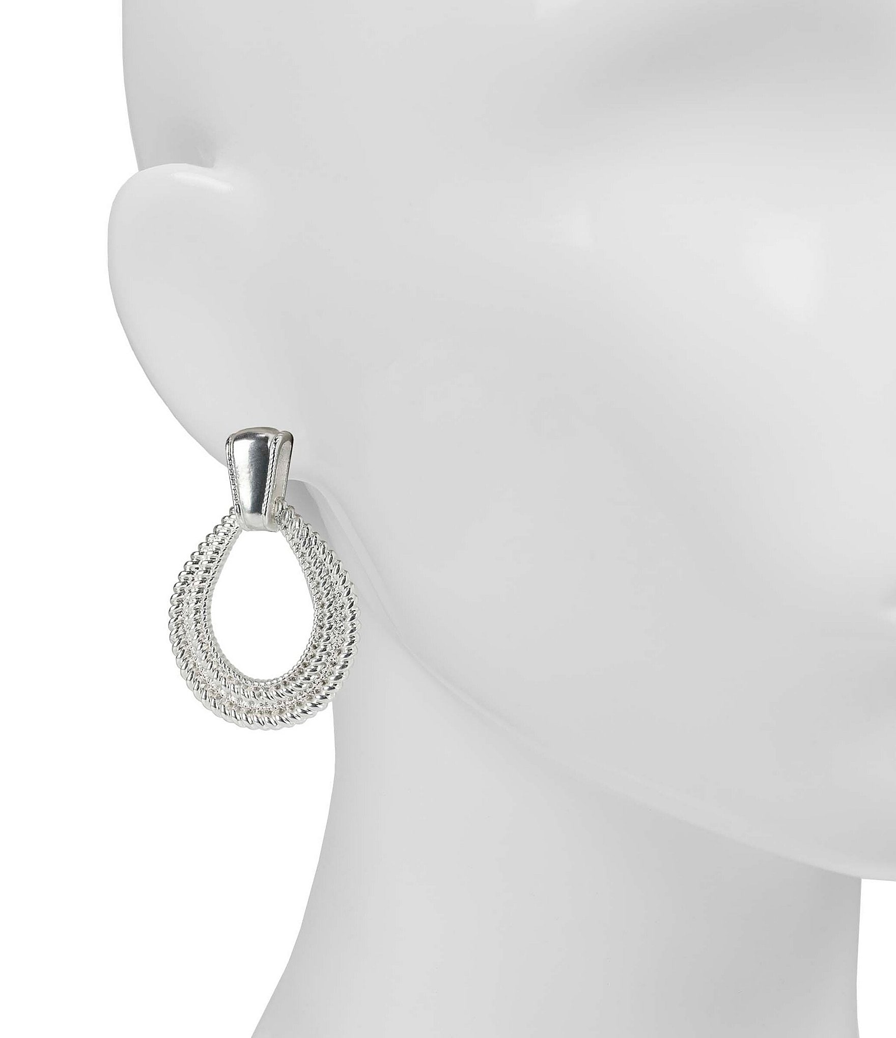 Patricia Nash Tear Drop Clip Earrings