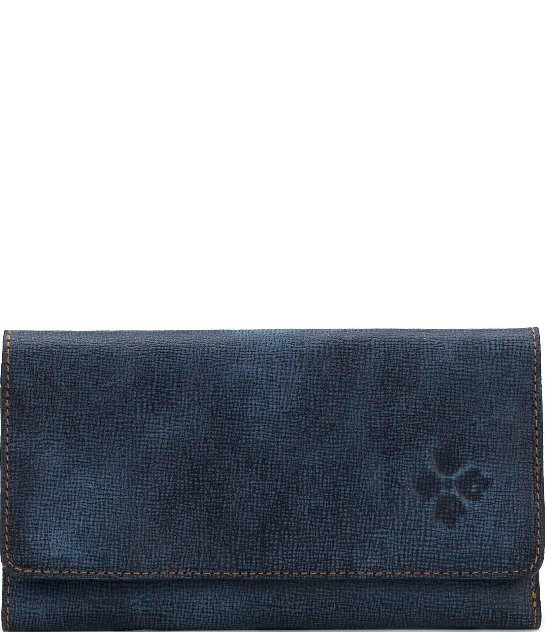 Patricia Nash Terresa Denim Leather Wallet