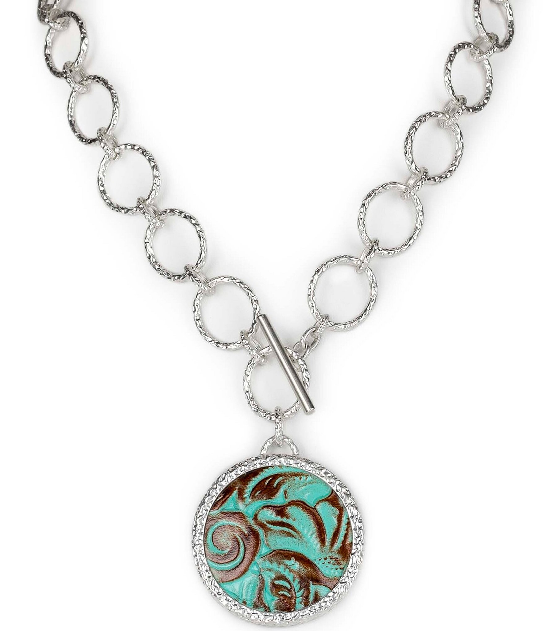 Patricia Nash Tessa Toggle Short Pendant Necklace | Dillard's