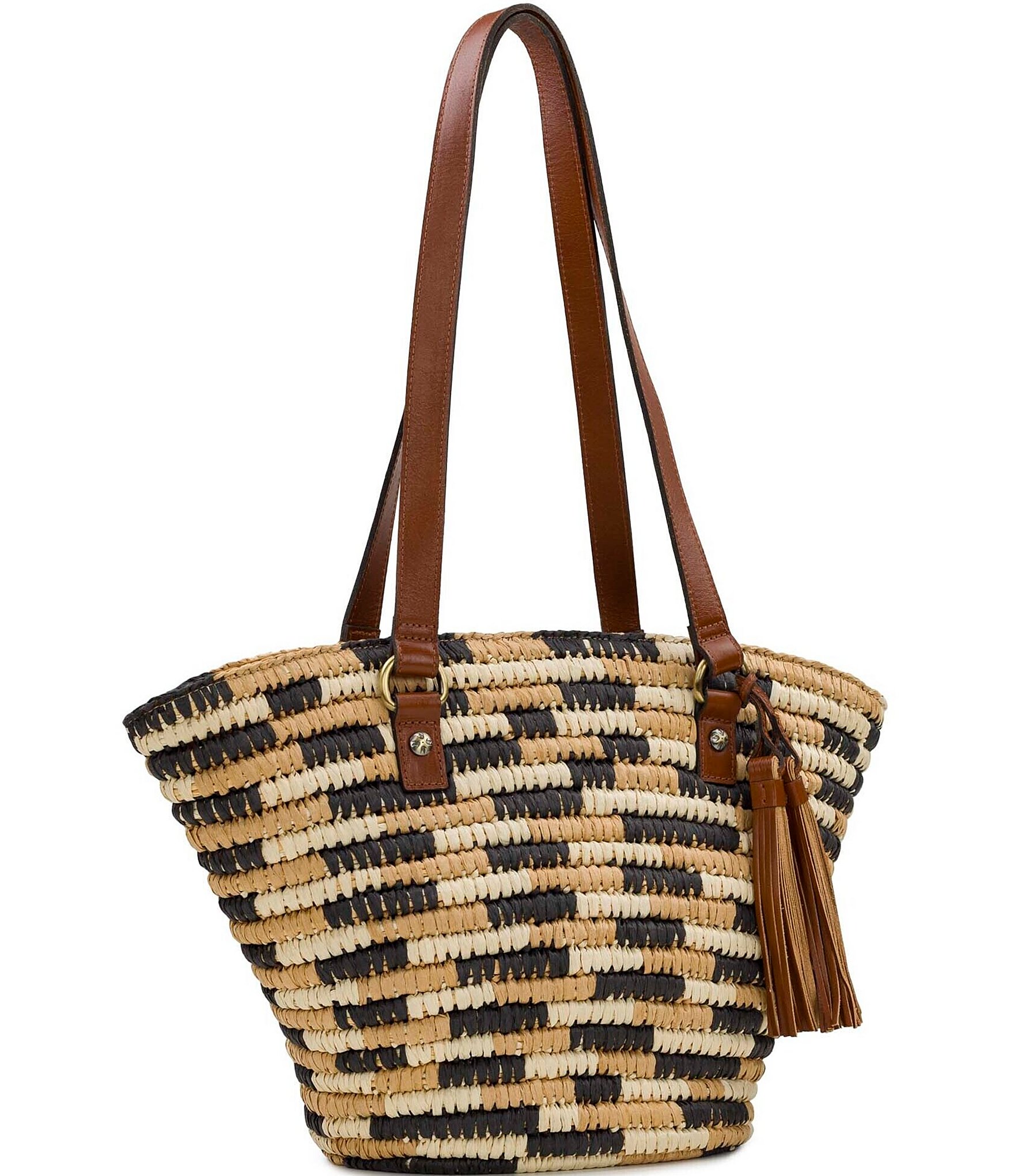 Patricia Nash Tinella Straw Tote Bag