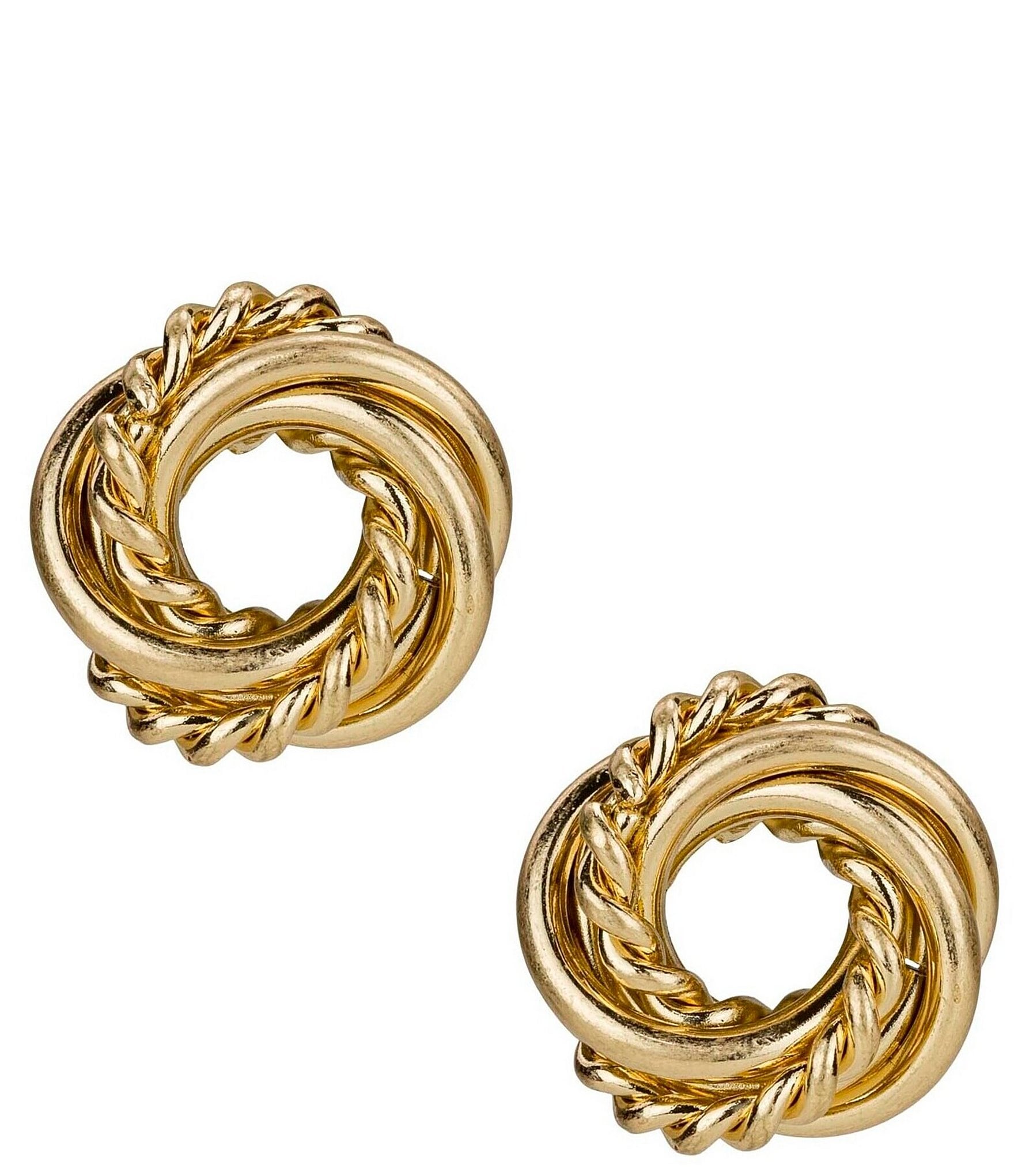 Patricia Nash Twist Knot Rope Stud Earrings