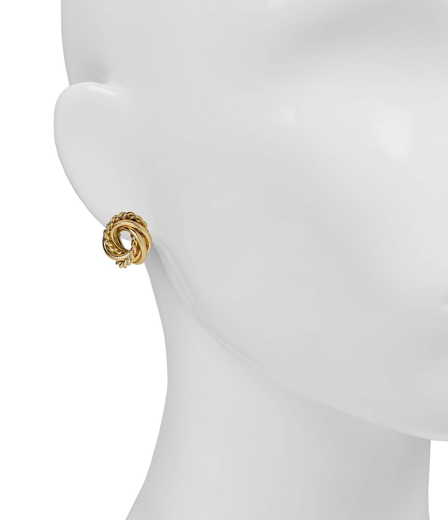 Patricia Nash Twist Knot Rope Stud Earrings