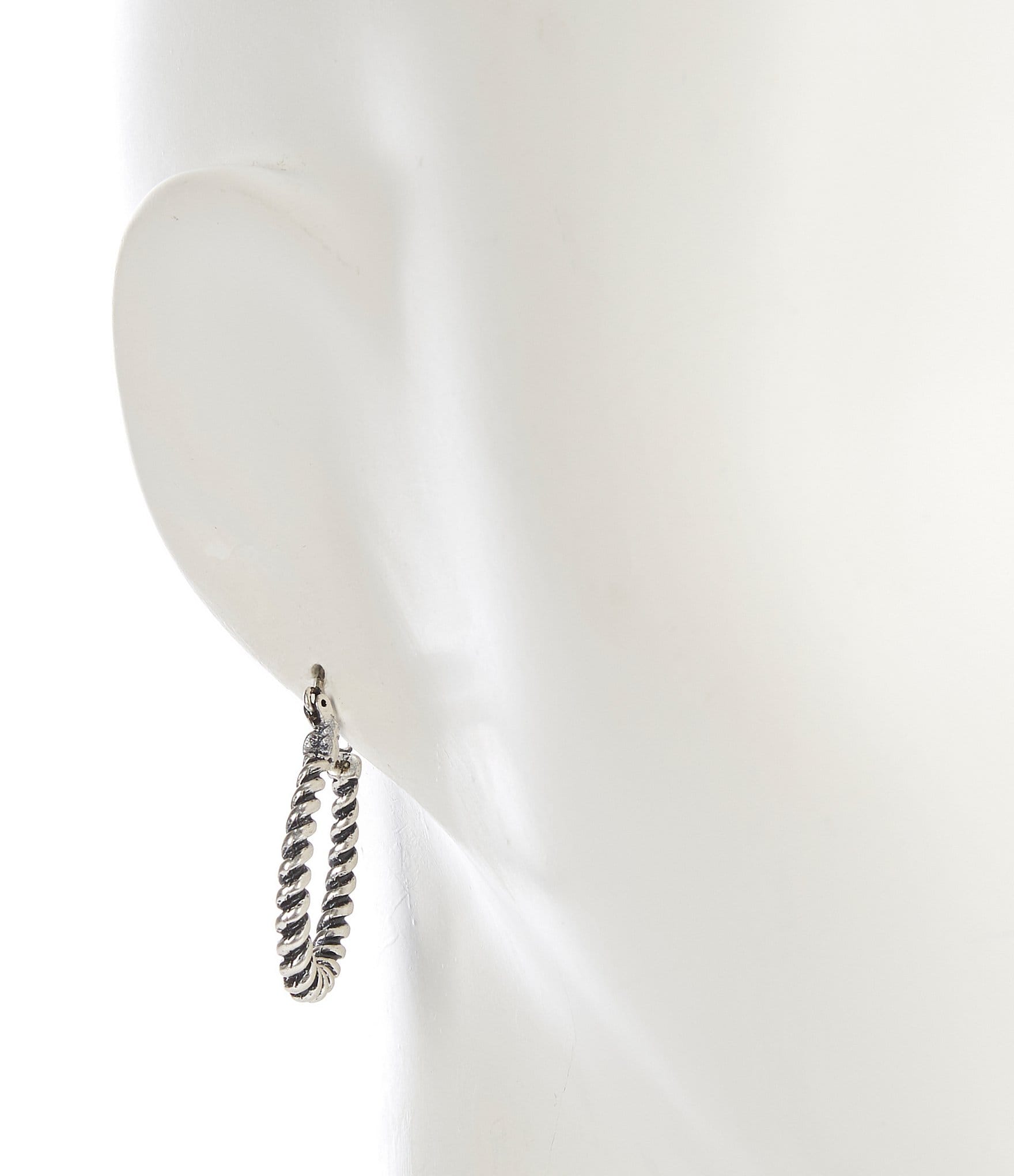 Patricia Nash Twist Rope Hoop Earrings