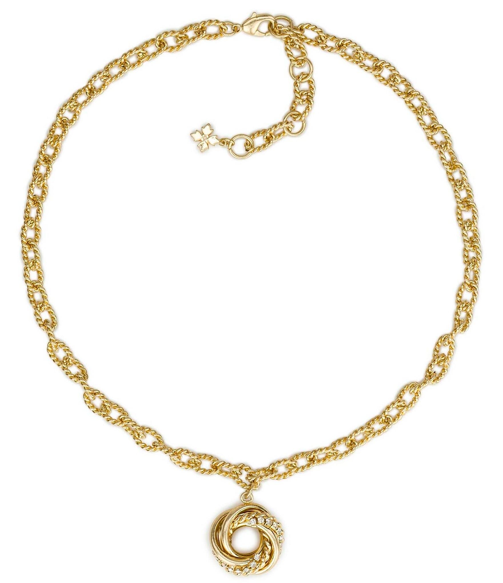 Patricia Nash Twist Rope Knot Y Necklace
