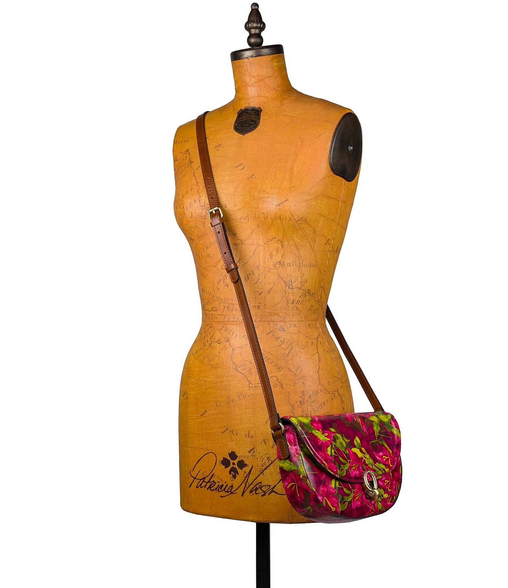 Patricia Nash Valledoria Floral Crossbody Bag