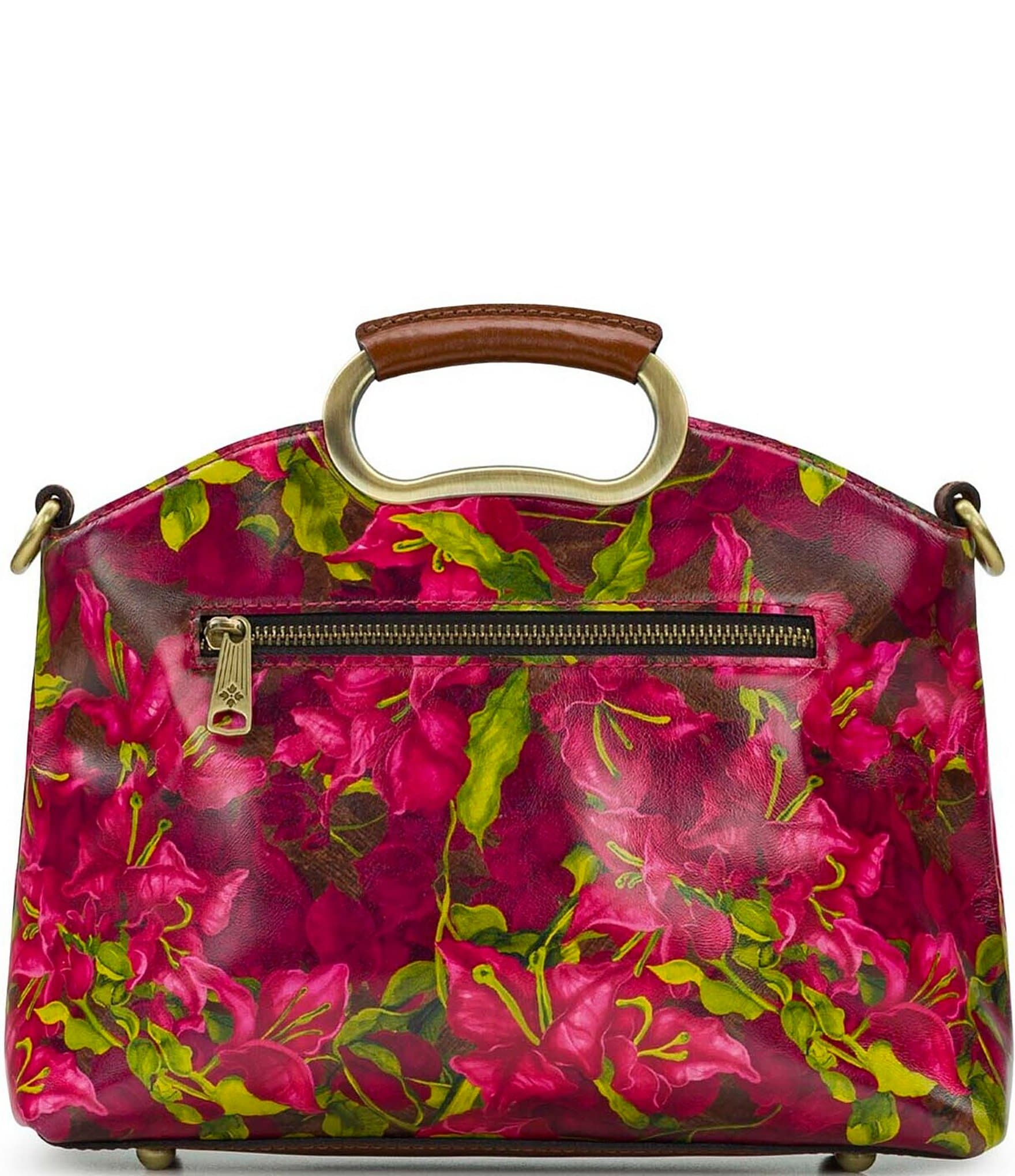 Patricia Nash Valletta Floral Top Handle Crossbody Bag