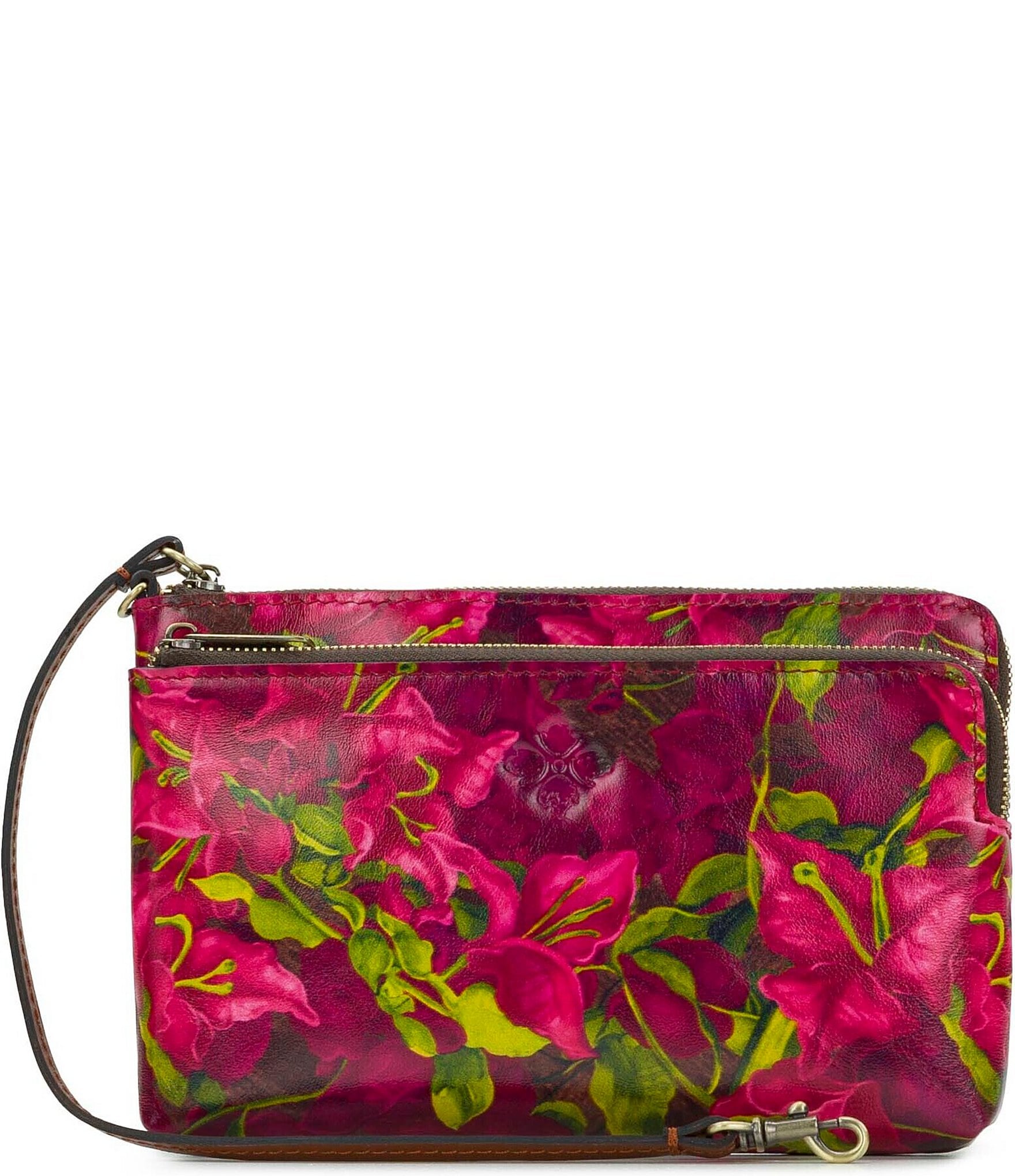 Patricia Nash Varone Floral Wristlet