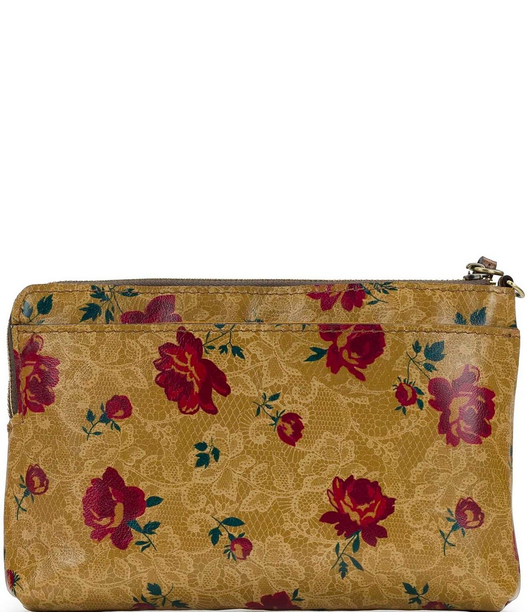 Patricia Nash Varone Western Lace Floral Wristlet