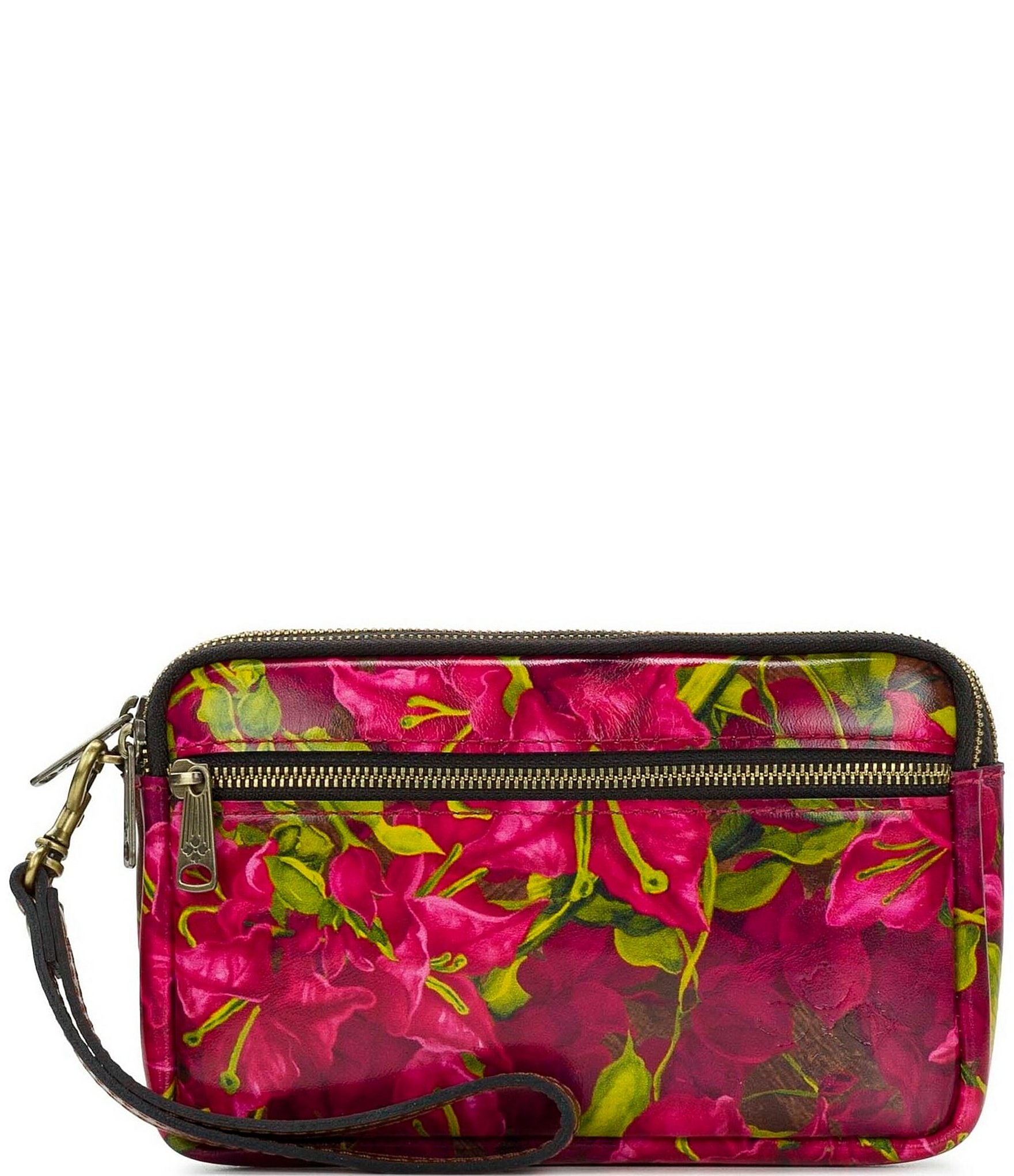 Patricia Nash Viani Bougainvilleas Along Floral Wristlet