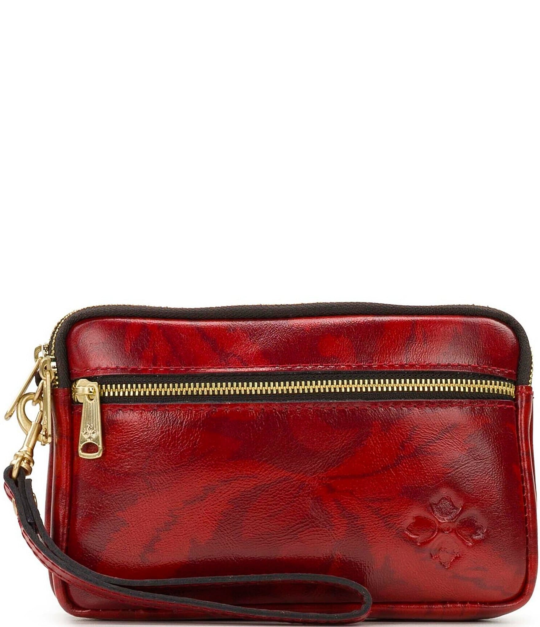 Patricia nash leather store clutch