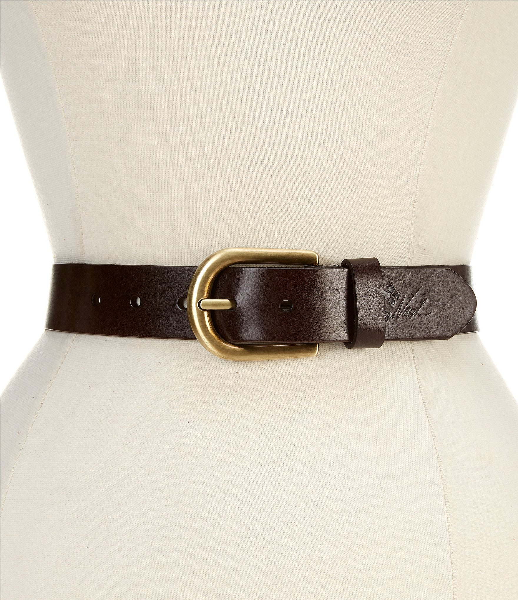 Patricia Nash Vietri Leather Heritage 1.25#double; Belt