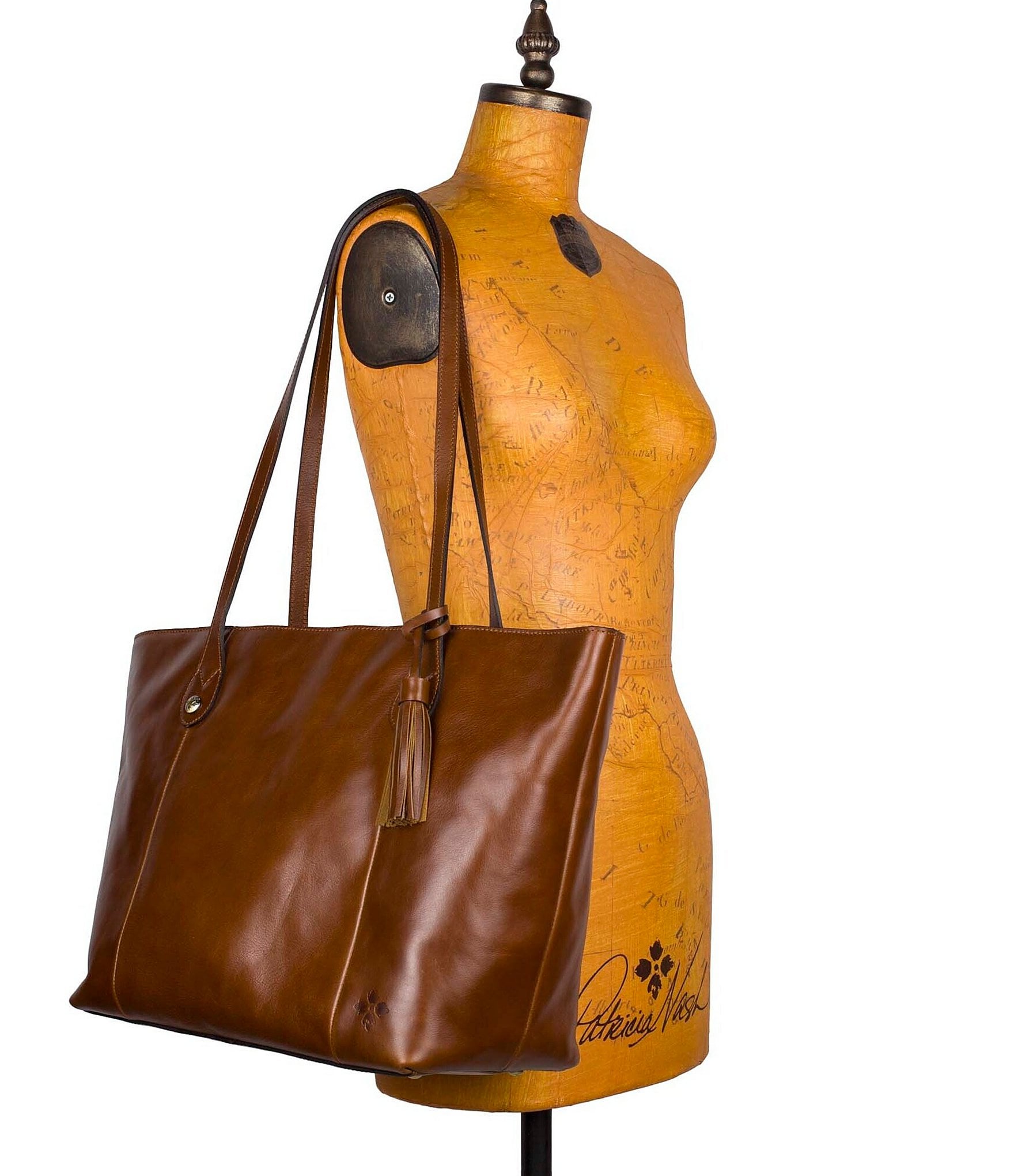 Patricia Nash Viotti Leather Tote Bag