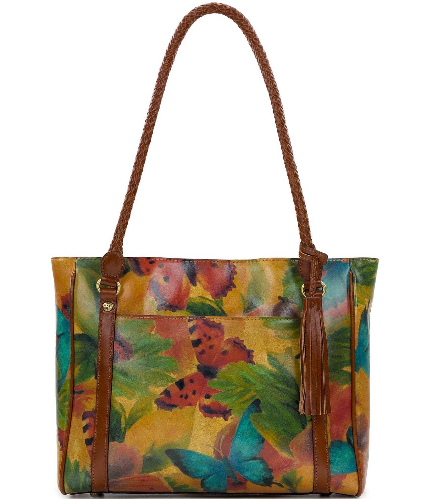 Patricia Nash Marconia Watercolor Butterfly Tote Bag
