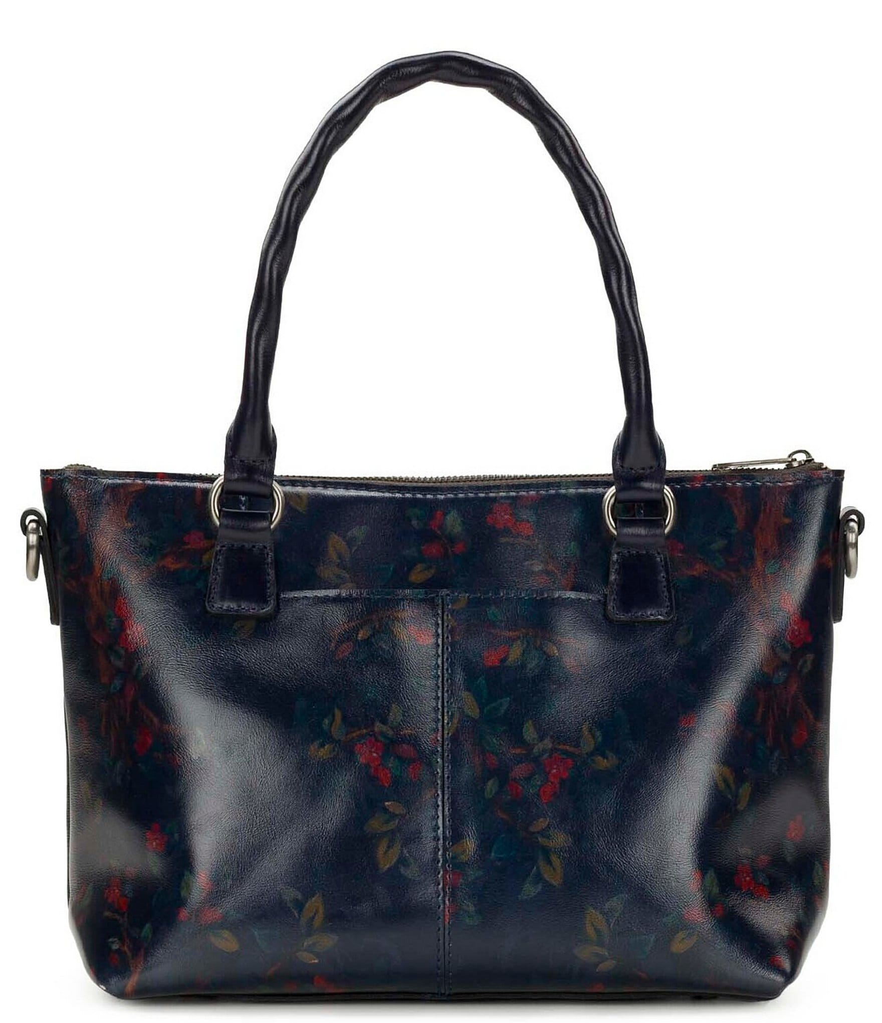 Patricia Nash Zora Floral Print Top Handle Satchel Bag