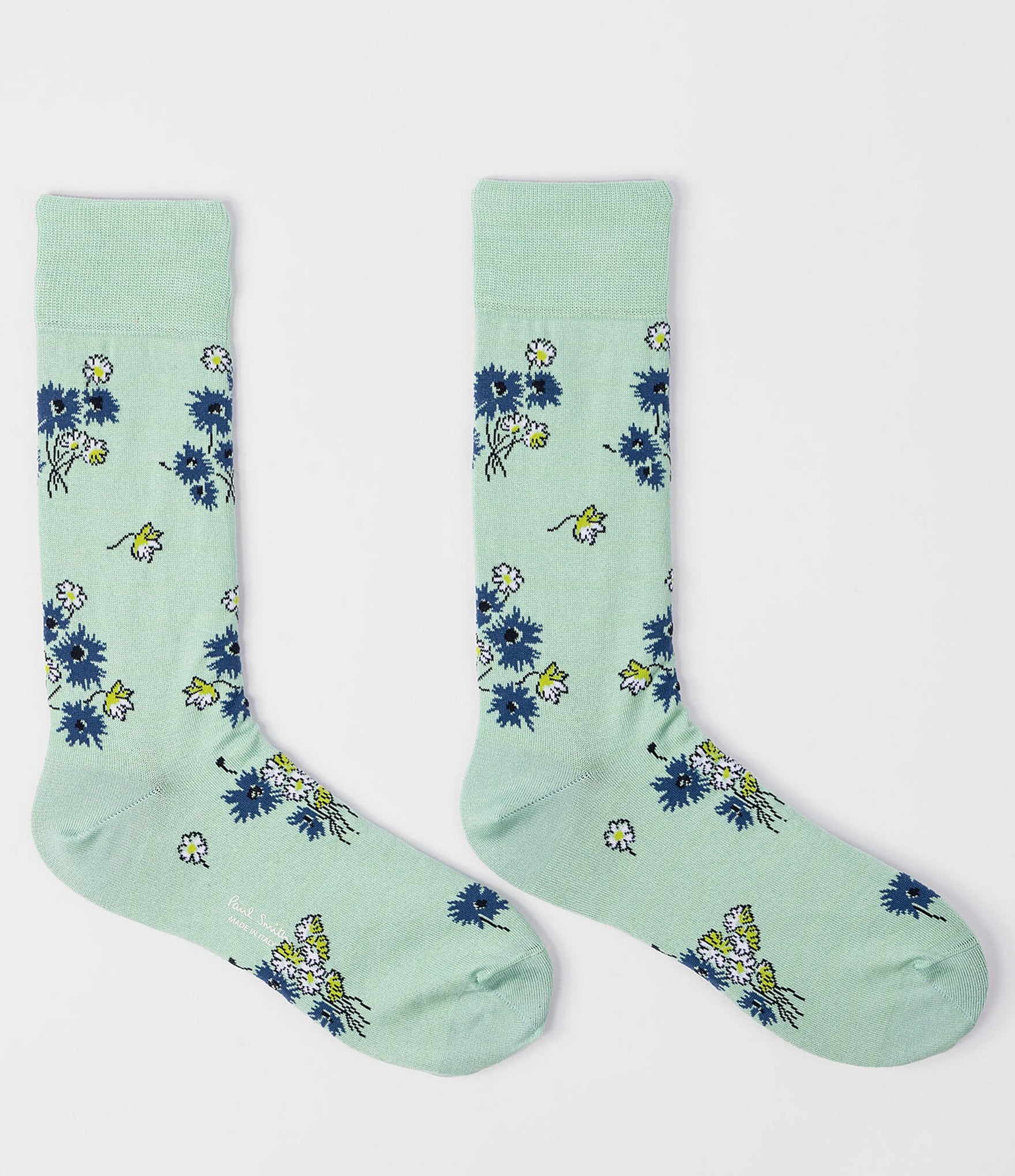 Paul Smith Narcissi Floral Crew Socks