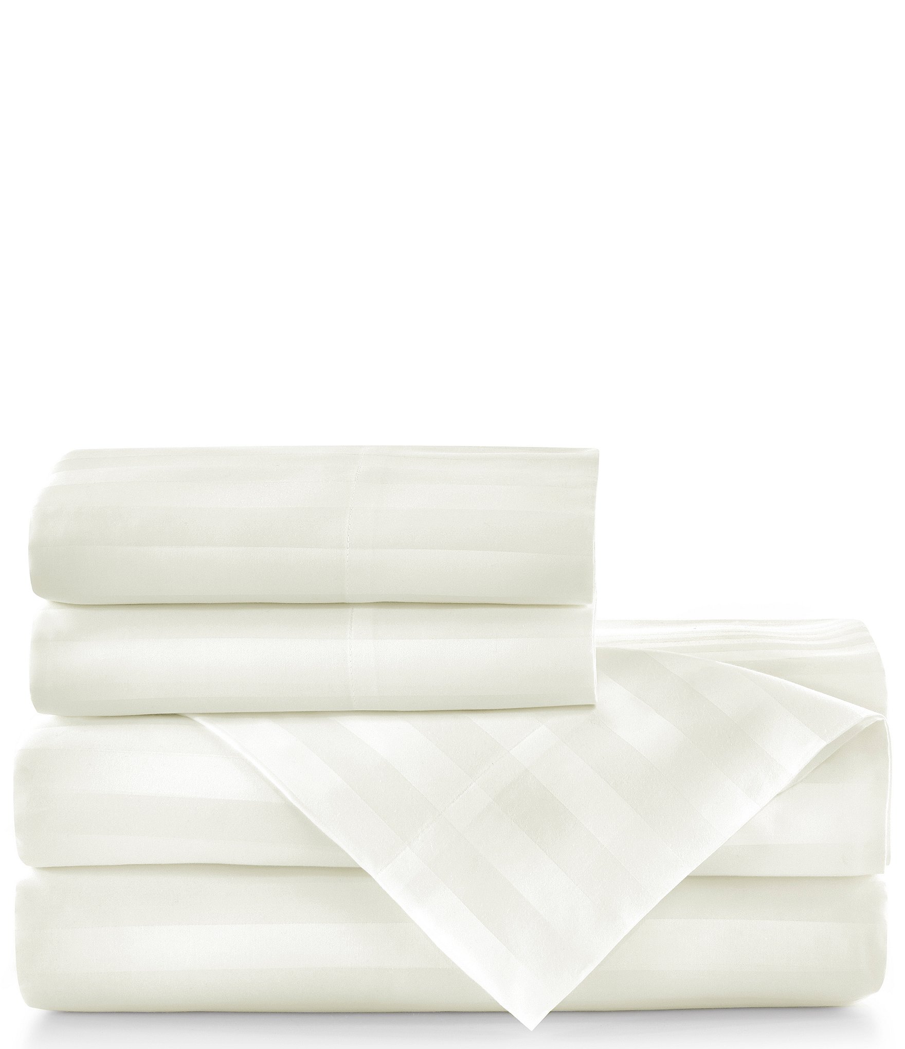 Peacock Alley 400-Thread Count Soprano Stripe Sateen Sheet Set