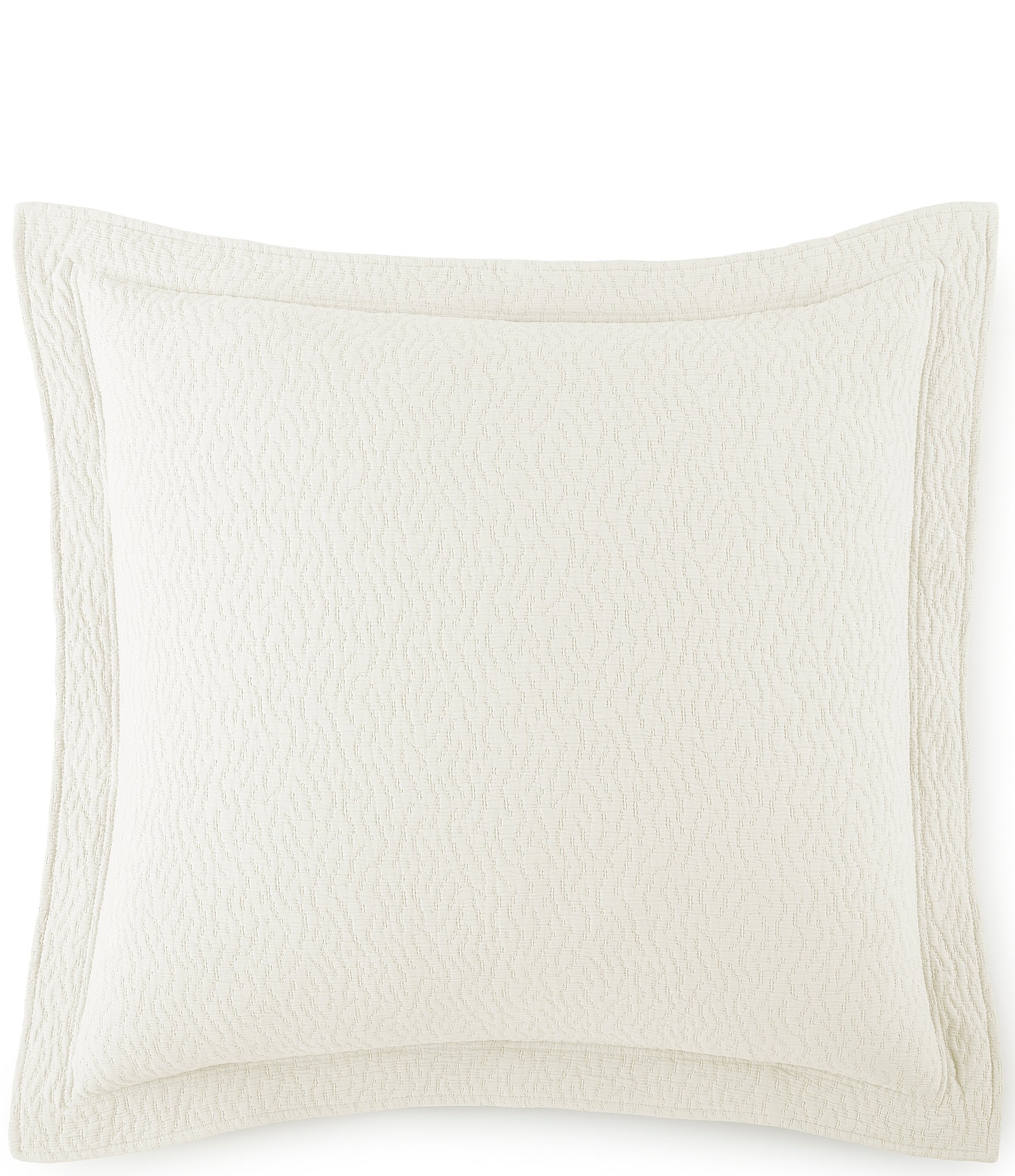 Peacock Alley Mia Stonewashed Matelasse Euro Sham