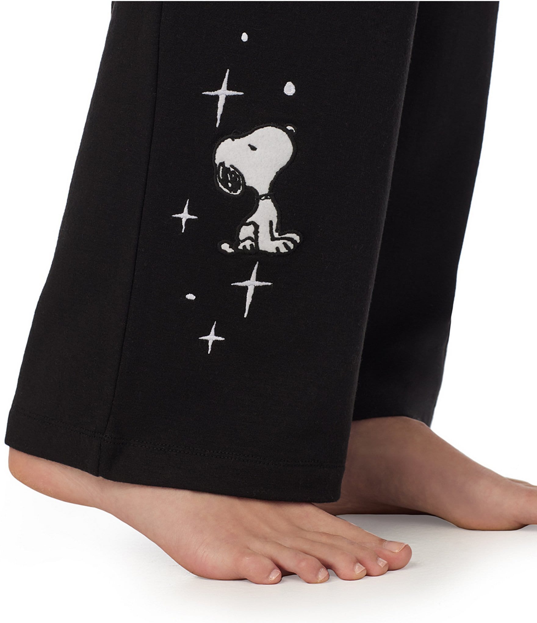 Peanuts Solid Terry Coordinating Long Sleep Pant