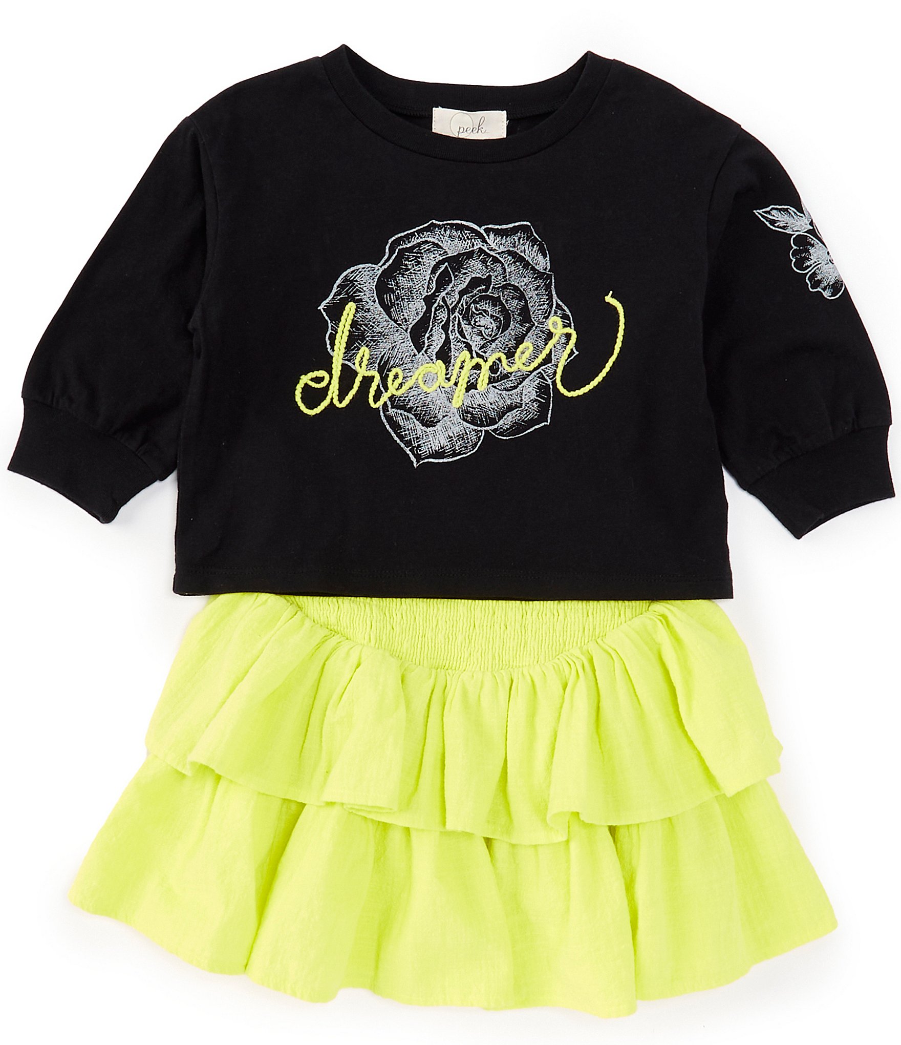 Black skirt clearance 2t