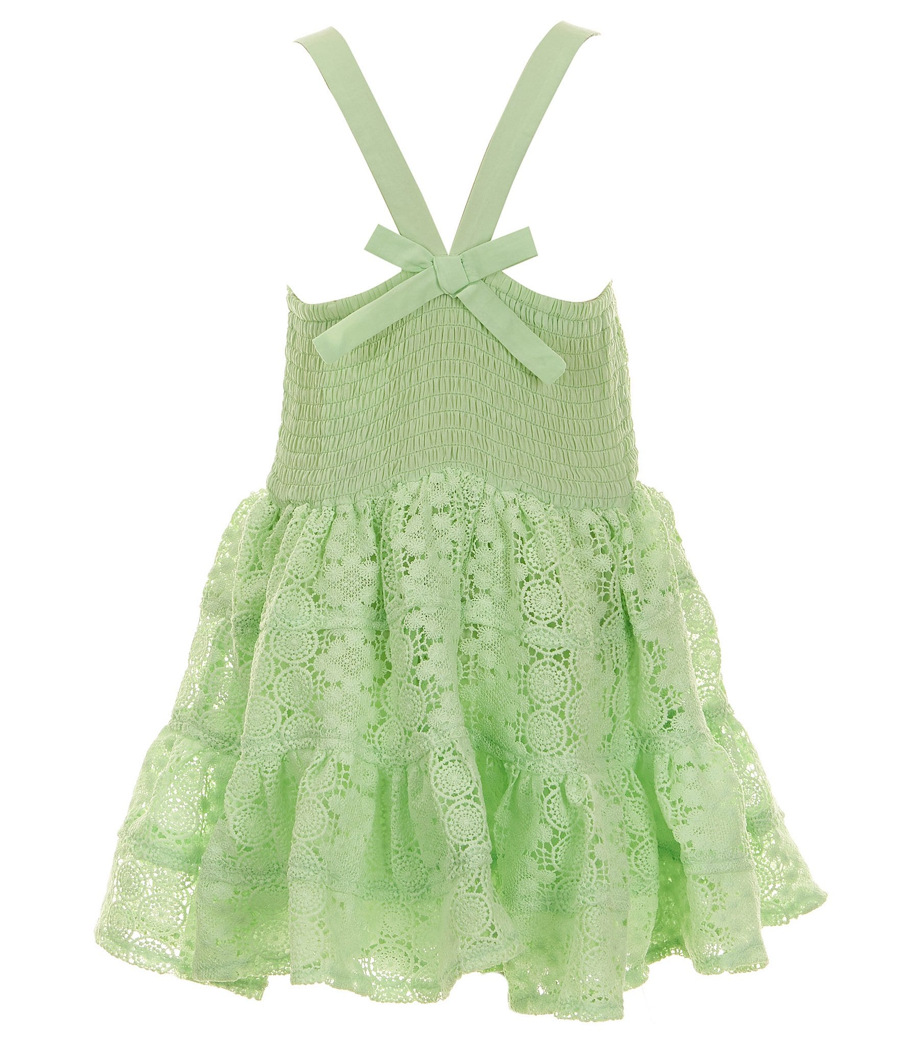 Peek Little/Big Girls 2T-10 Allover Lace Dress