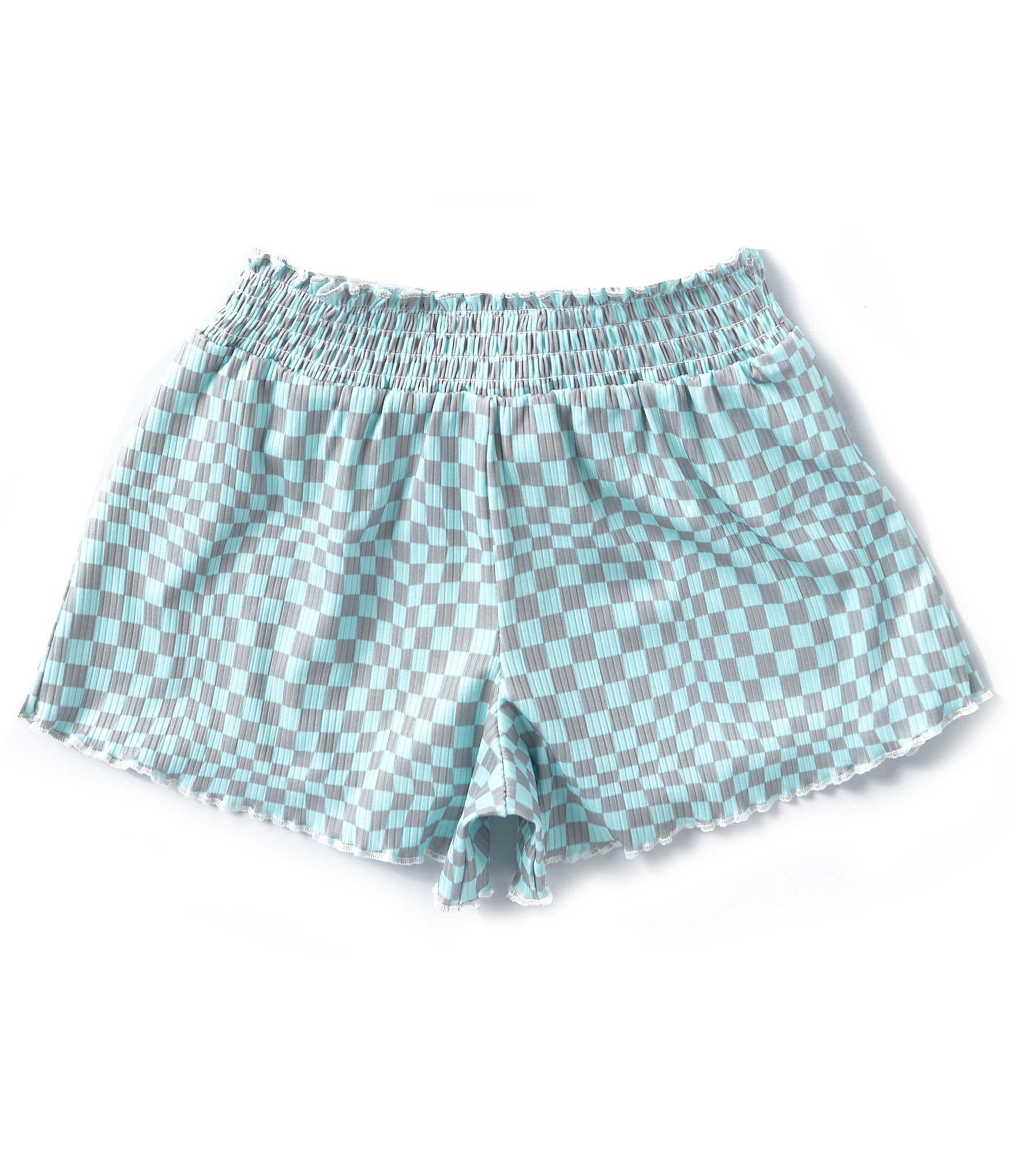 Peek Little/Big Girls 2T-10 Checked Shorts