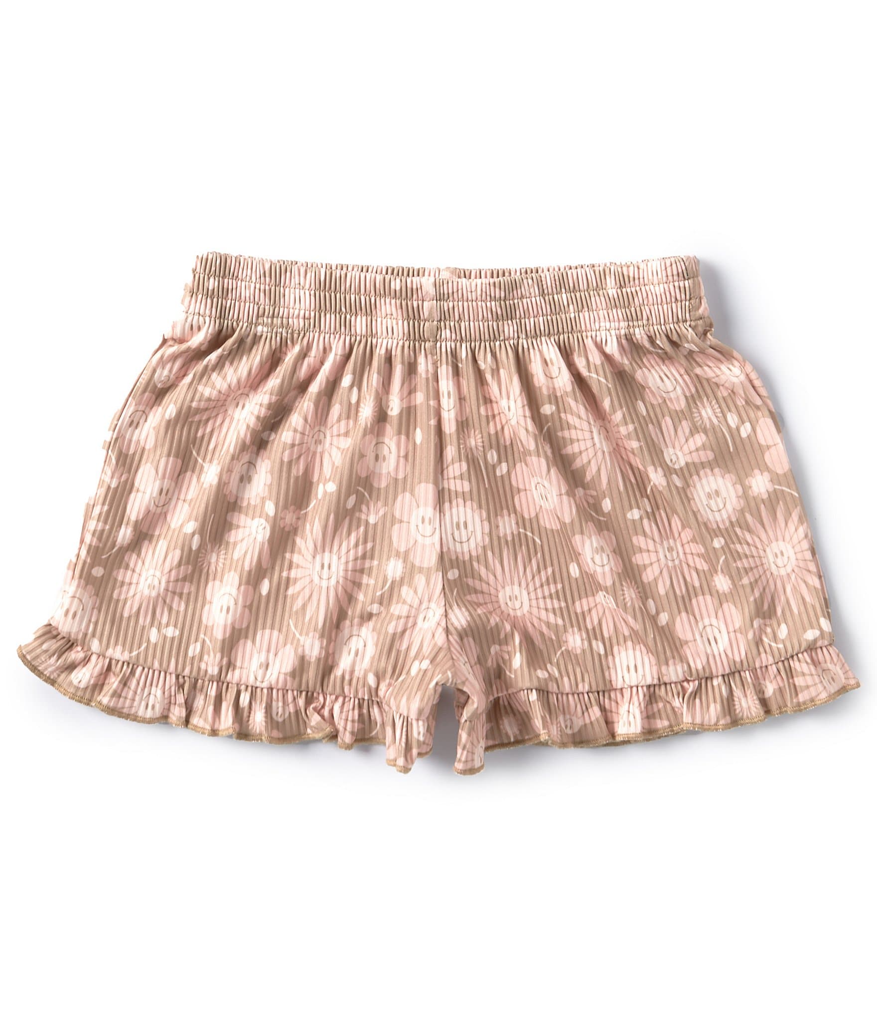 Peek Little/Big Girls 2T-10 Flower Printed Shorts