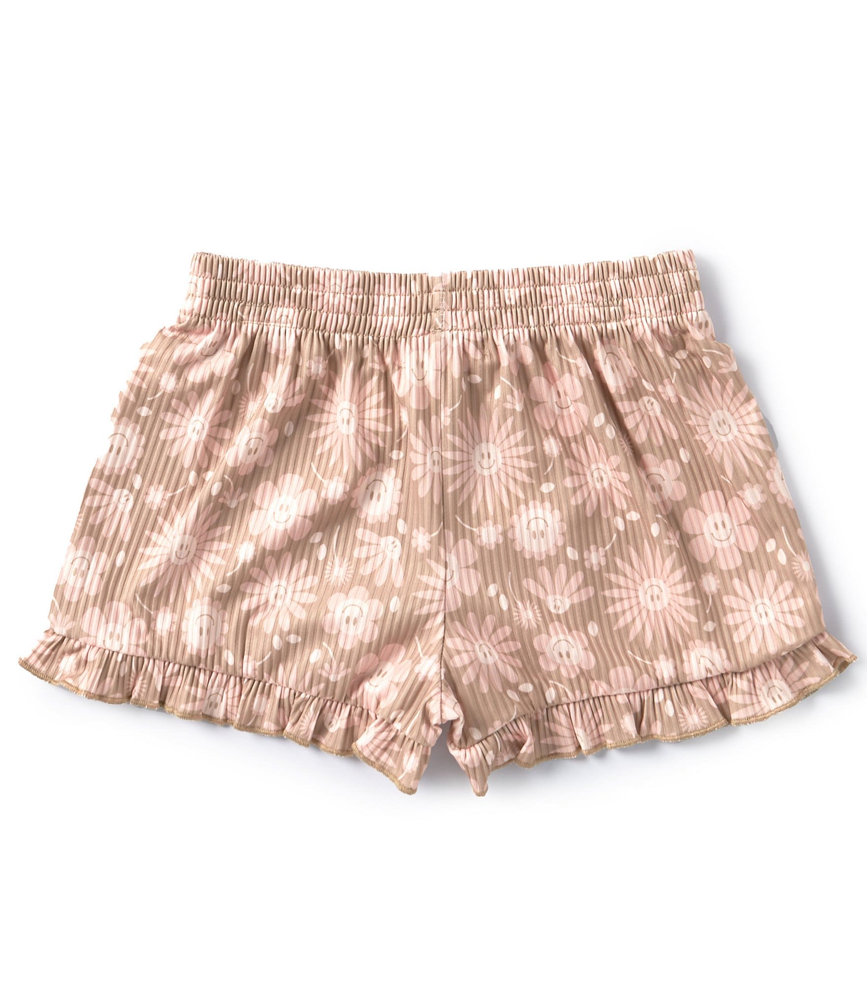 Peek Little/Big Girls 2T-10 Flower Printed Shorts