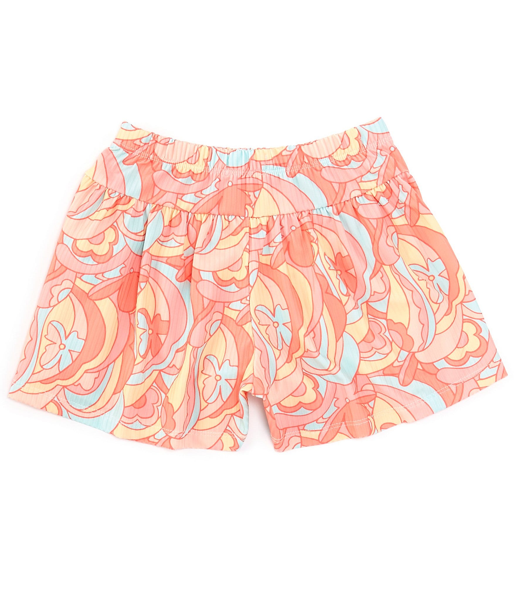 Peek Little/Big Girls 2T-10 Psychedilia-Printed Shorts